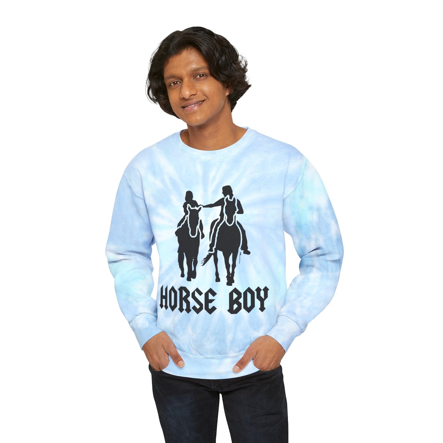 Horse Boy Tie Dye - Unisex Sweatshirt