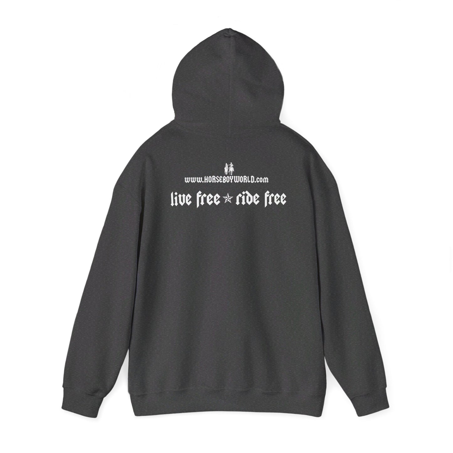 EU printer - Horse Boy Hoodie - Unisex Heavy Blend™ Hooded Sweatshirt