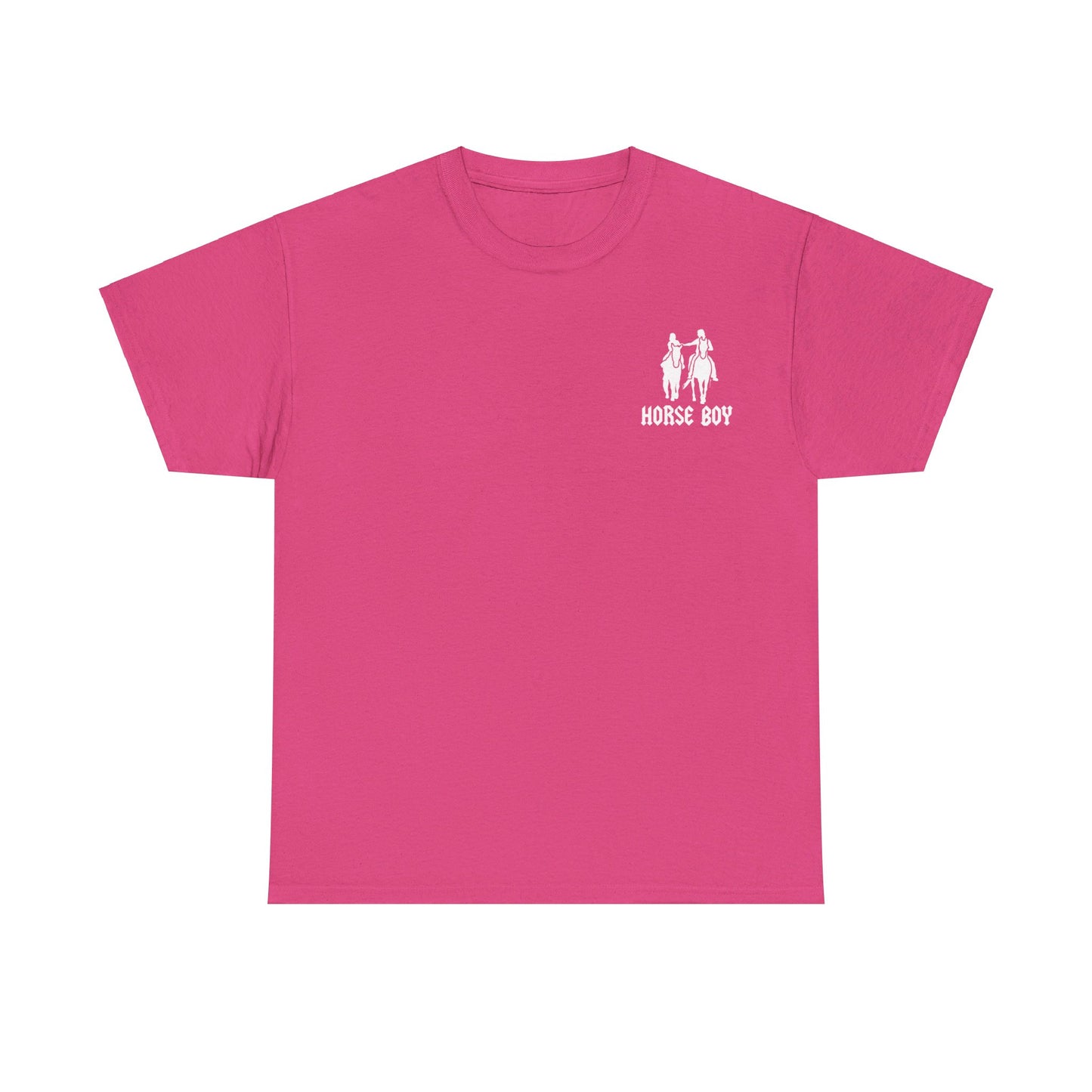 EU Printer - Horse Boy - Unisex Heavy Cotton Tee