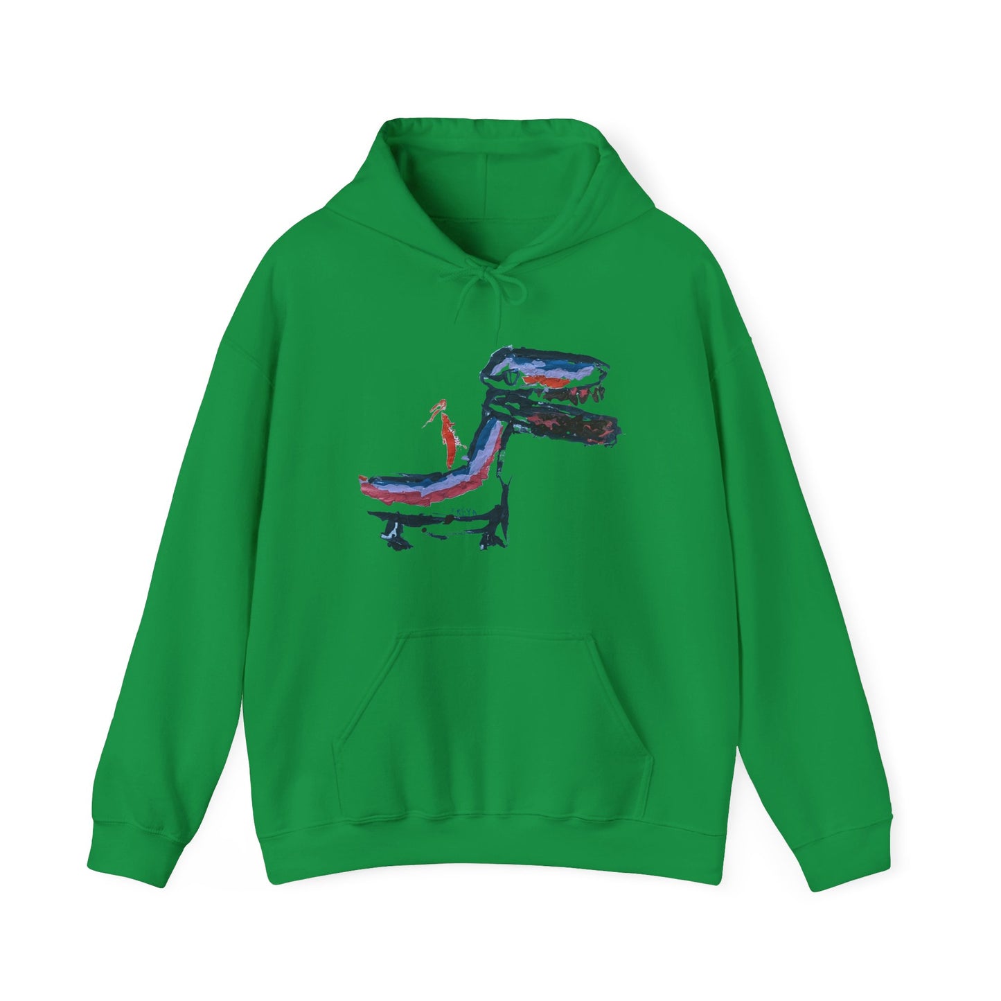 Dragon Rider - Designed by Freya age 5 - Unisex Heavy Blend™ Hooded Sweatshirt