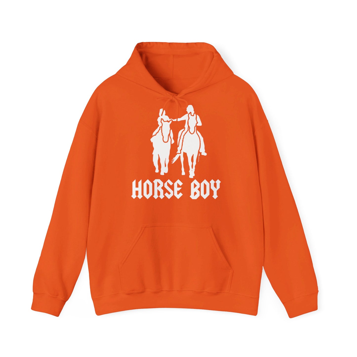 EU printer - Horse Boy Hoodie - Unisex Heavy Blend™ Hooded Sweatshirt