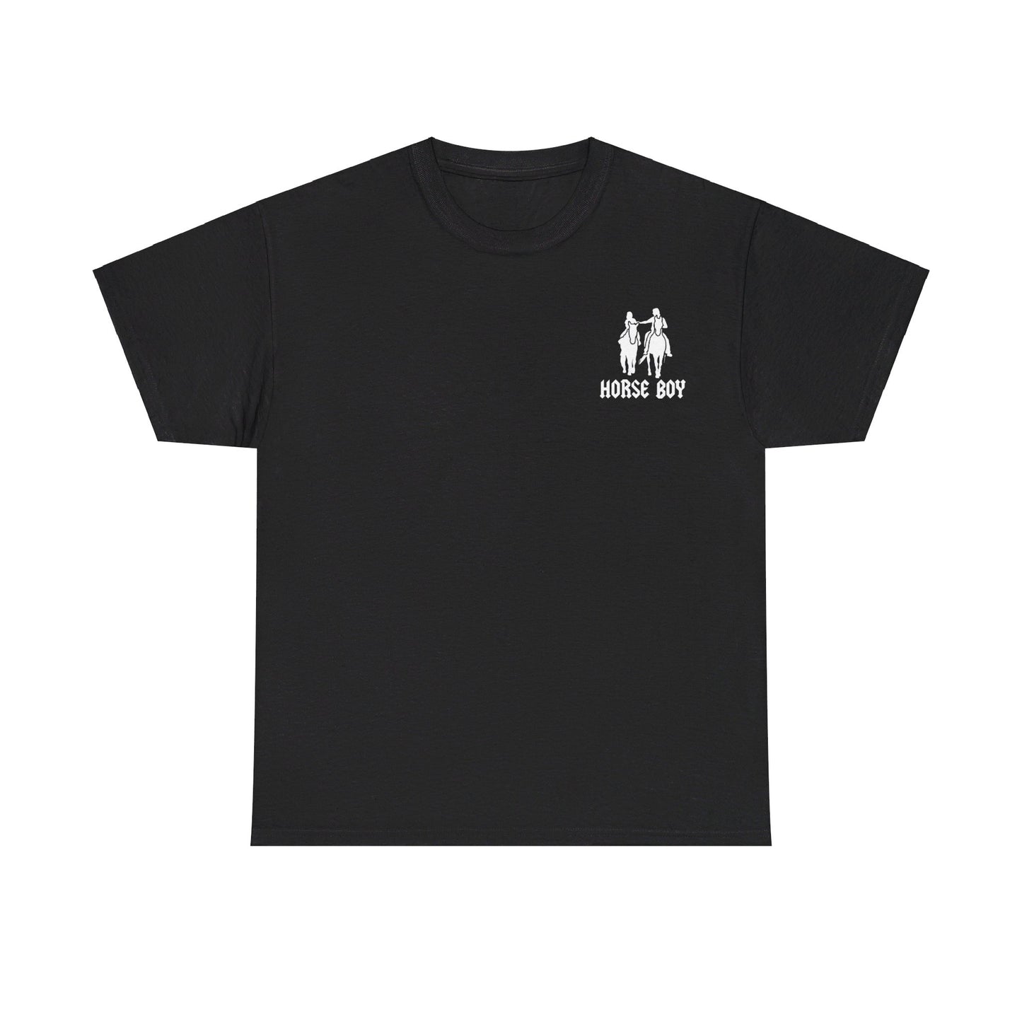 EU Printer - Horse Boy - Unisex Heavy Cotton Tee