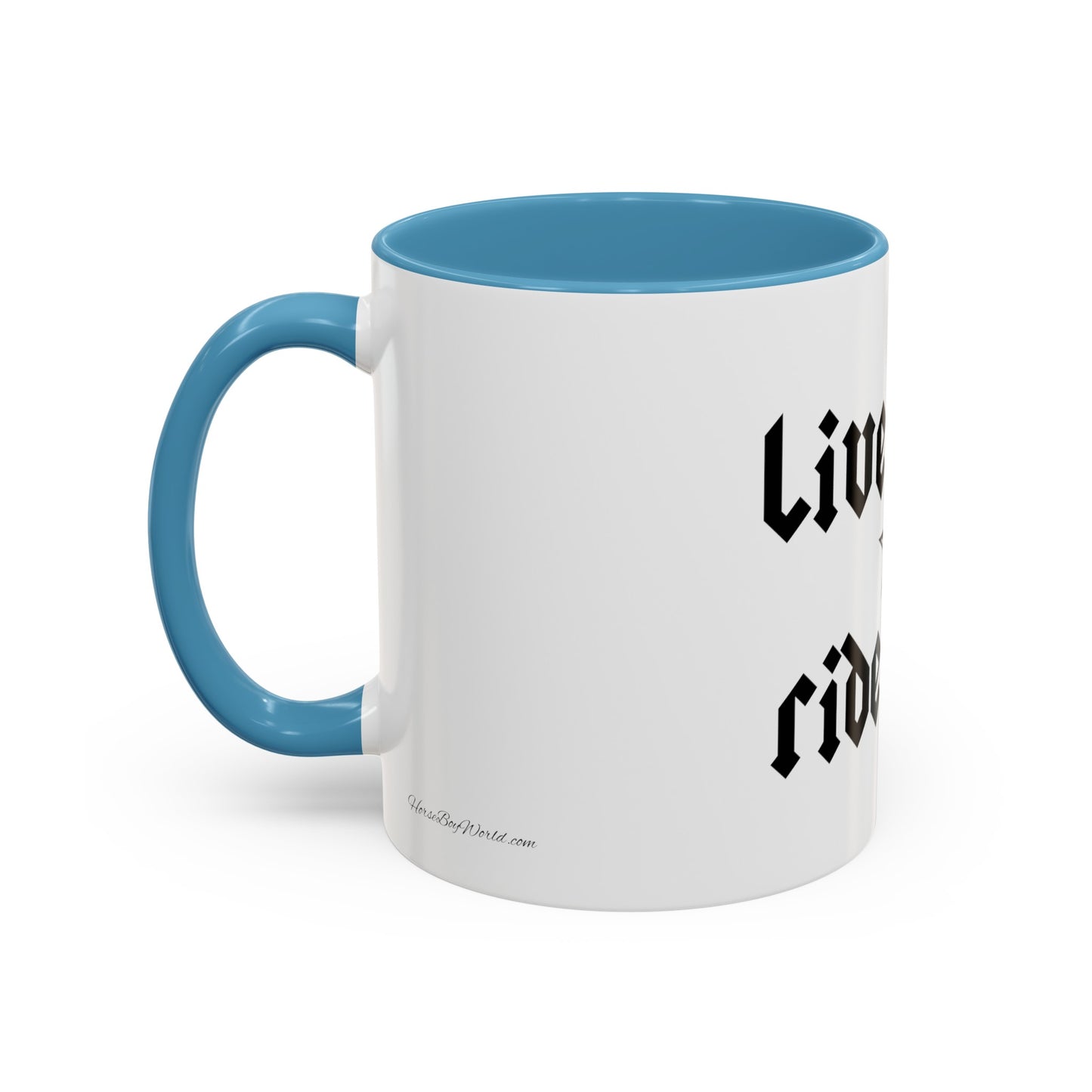 Live Free Ride Free - Accent Coffee Mug (11, 15oz)