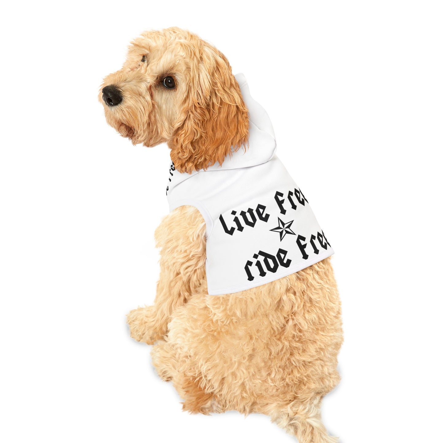 Live Free Ride Free - Pet Hoodie