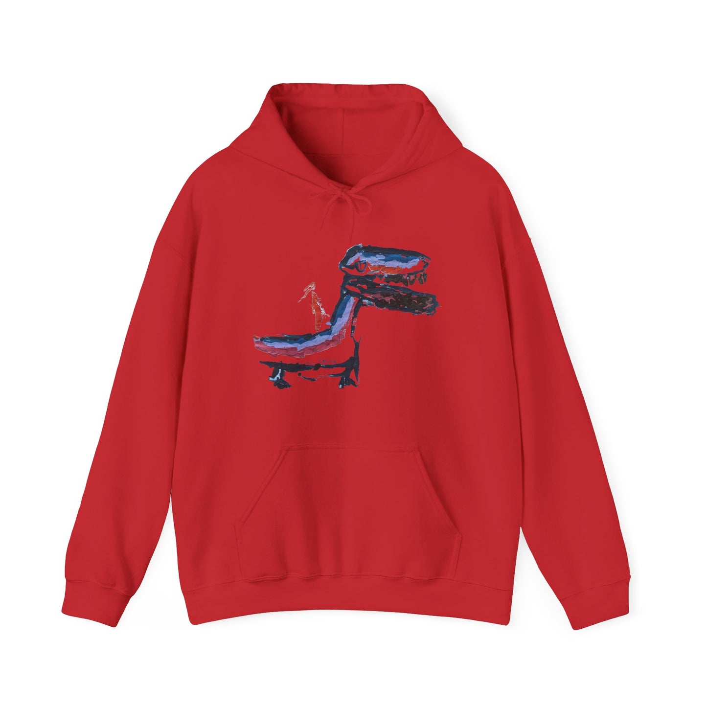Dragon Rider - Designed by Freya age 5 - Unisex Heavy Blend™ Hooded Sweatshirt