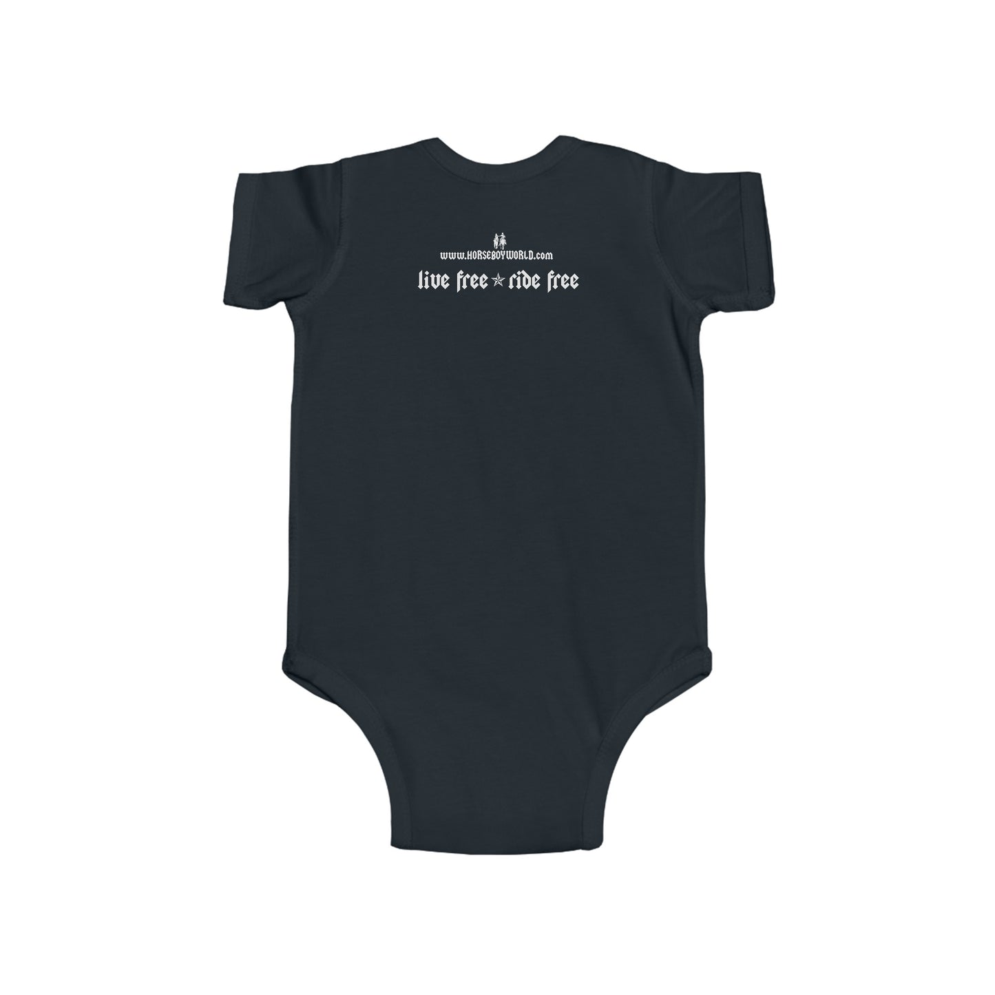 Live Free Ride Free - Infant Fine Jersey Bodysuit