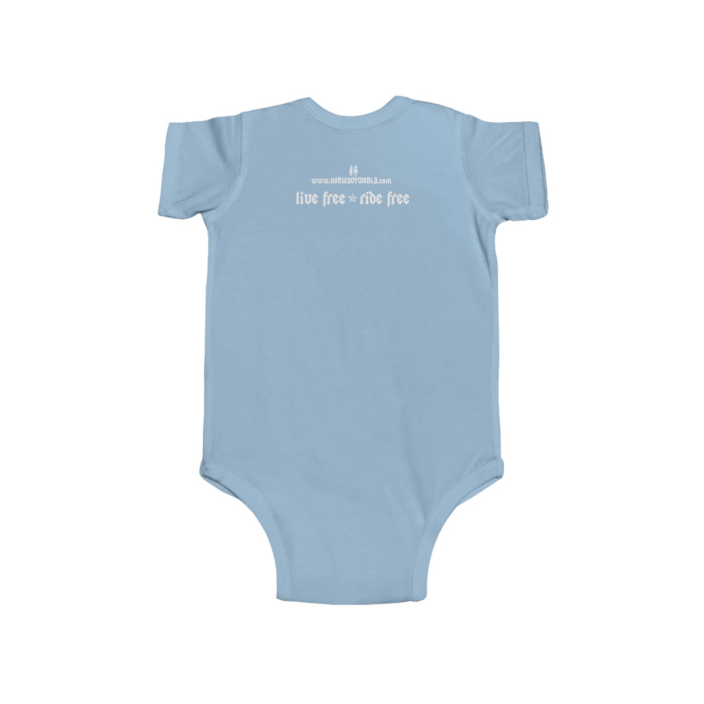 Live Free Ride Free - Infant Fine Jersey Bodysuit