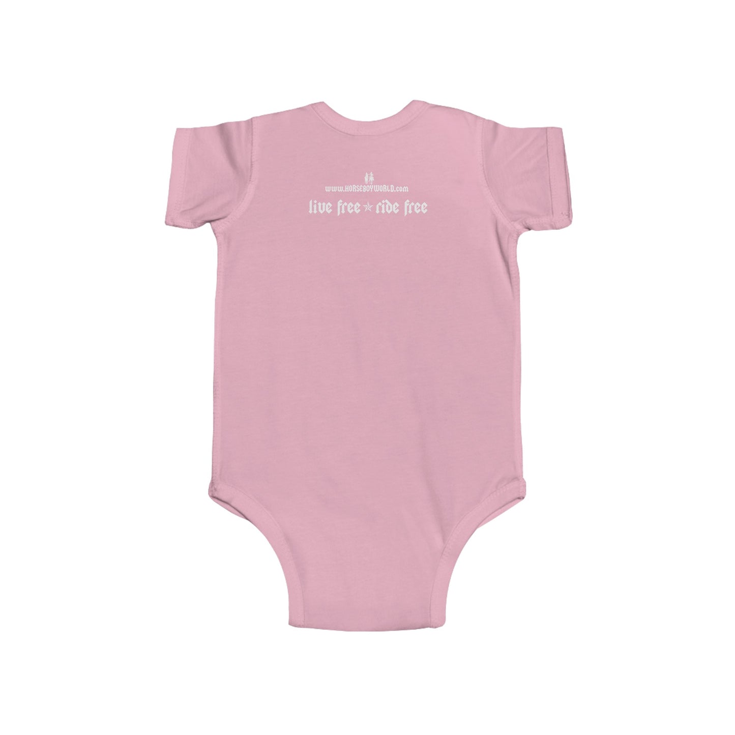 Live Free Ride Free - Infant Fine Jersey Bodysuit