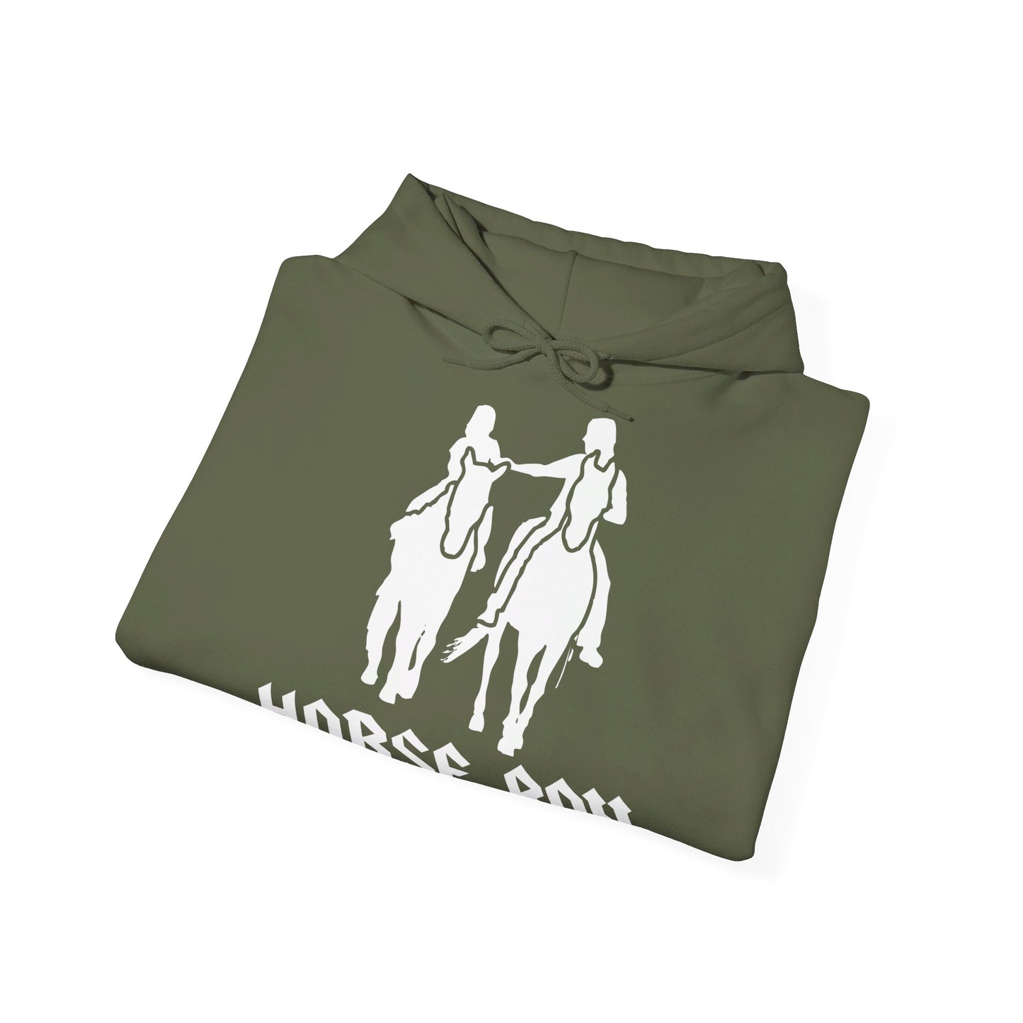 EU printer - Horse Boy Hoodie - Unisex Heavy Blend™ Hooded Sweatshirt