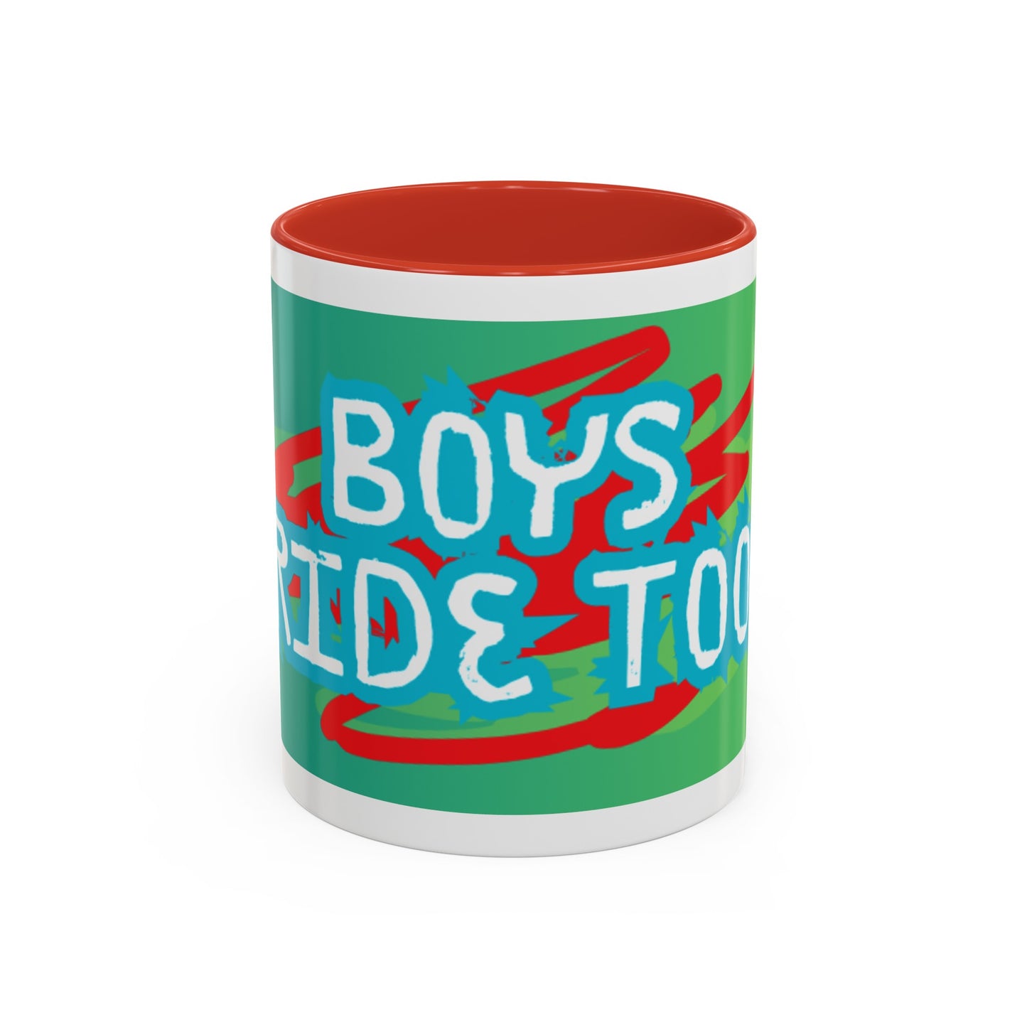 Boys Ride Too - US - Coffee Mug (11, 15oz)