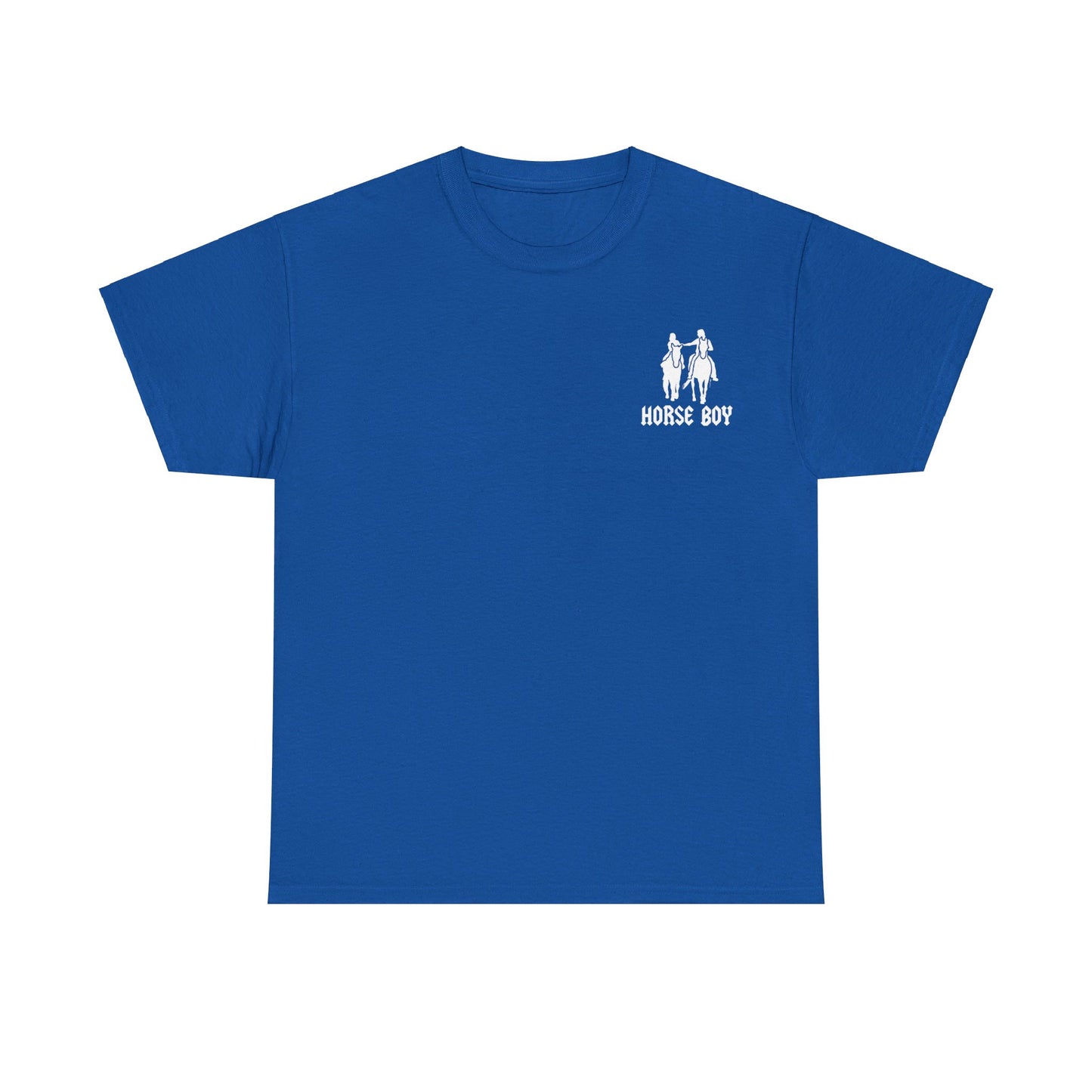 EU Printer - Horse Boy - Unisex Heavy Cotton Tee