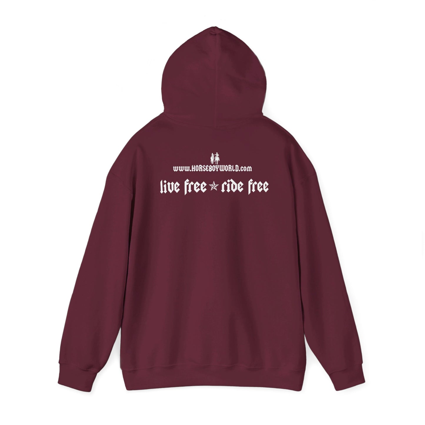 EU printer - Horse Boy Hoodie - Unisex Heavy Blend™ Hooded Sweatshirt