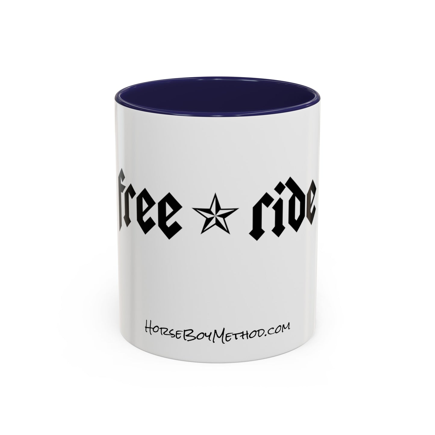 US - Live Free Ride Free - Accent Coffee Mug, 11oz