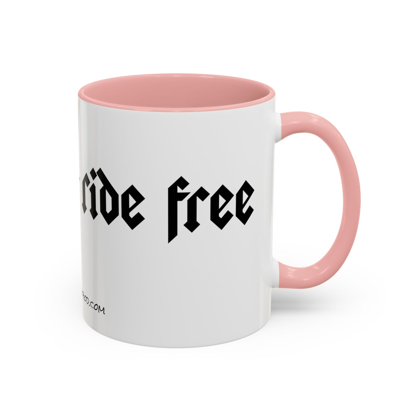 US - Live Free Ride Free - Accent Coffee Mug, 11oz