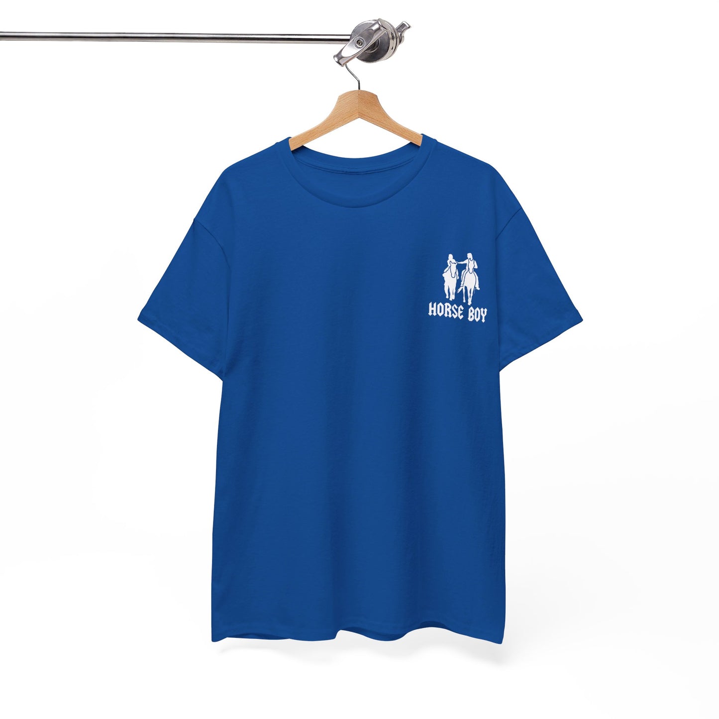 EU Printer - Horse Boy - Unisex Heavy Cotton Tee