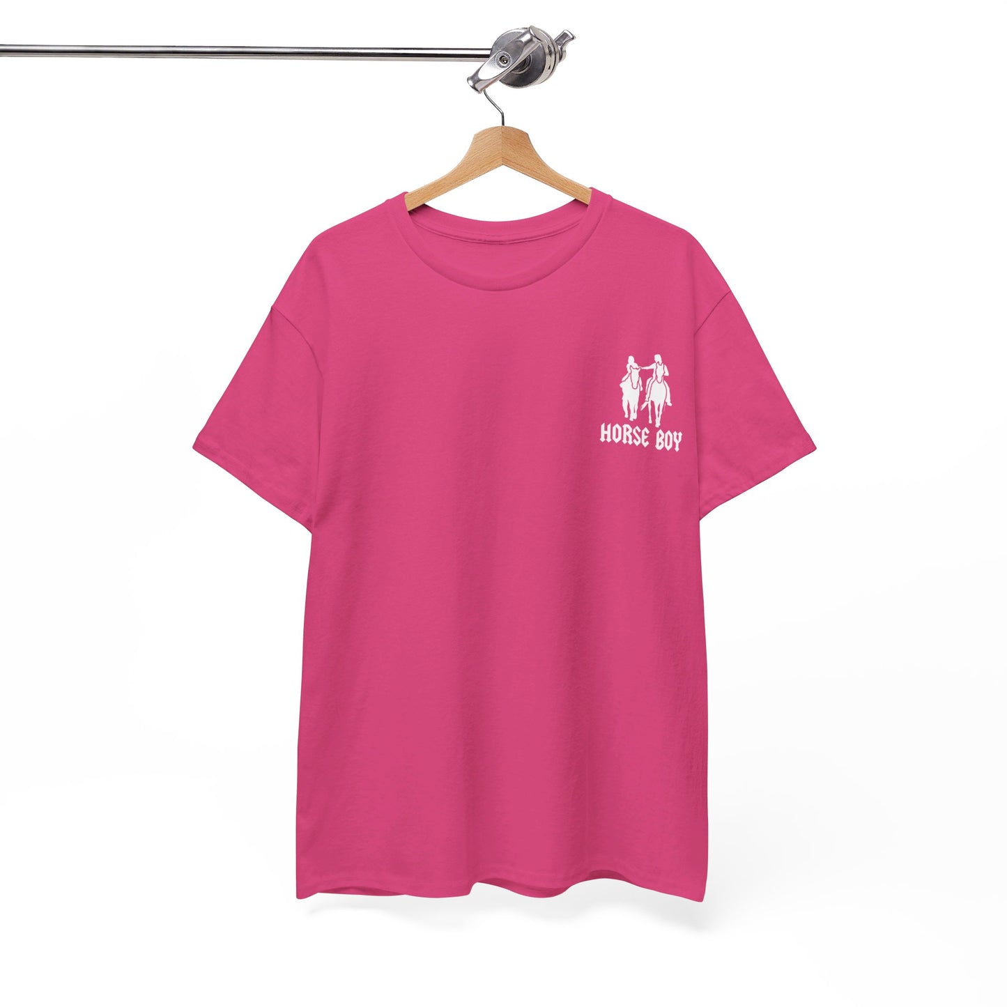 EU Printer - Horse Boy - Unisex Heavy Cotton Tee