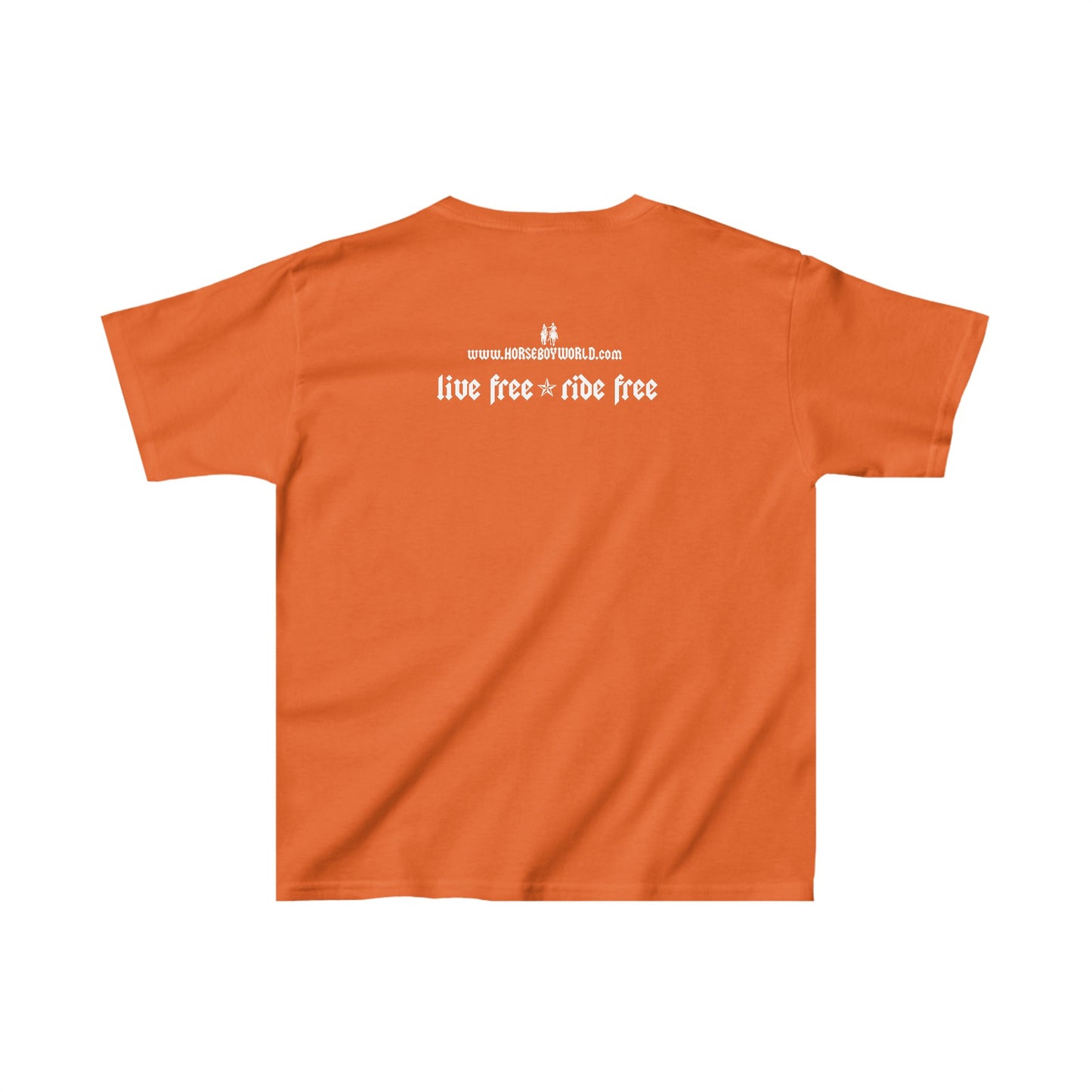 Live Free Ride Free - Kids Heavy Cotton™ Tee