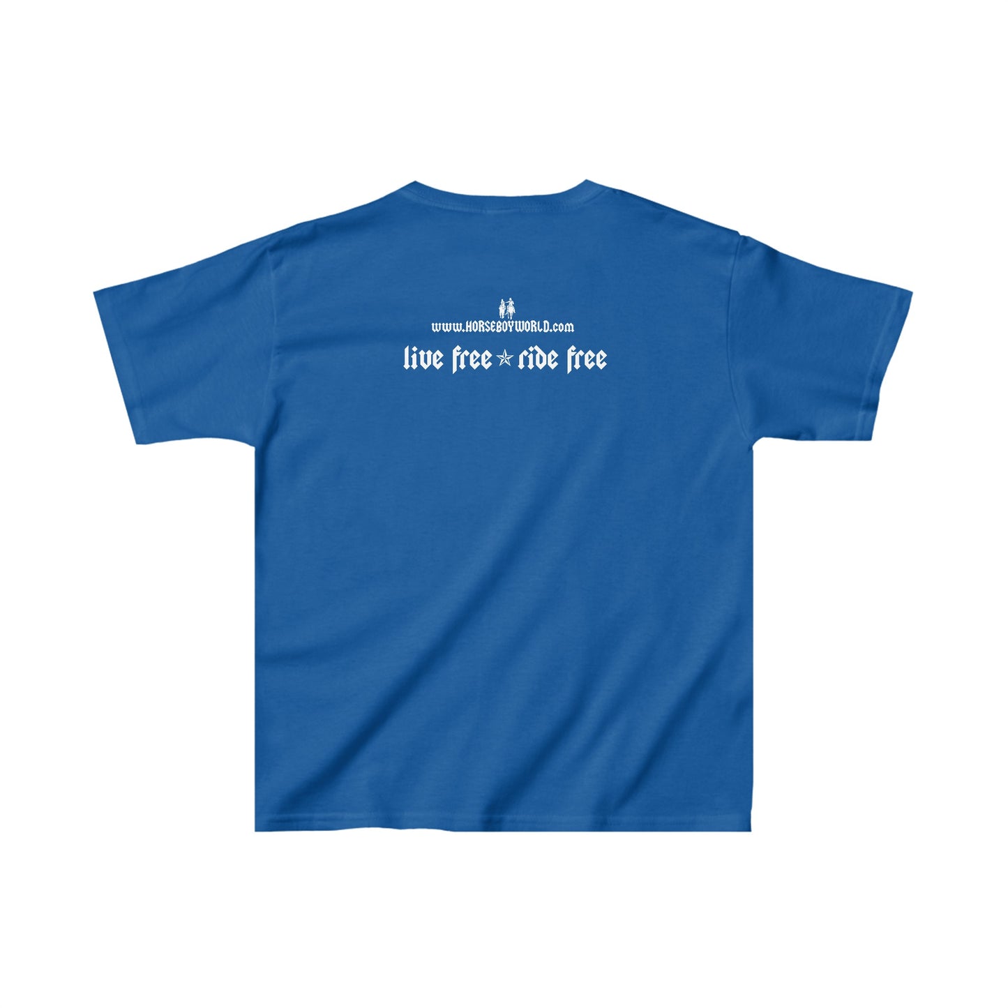 Live Free Ride Free - Kids Heavy Cotton™ Tee