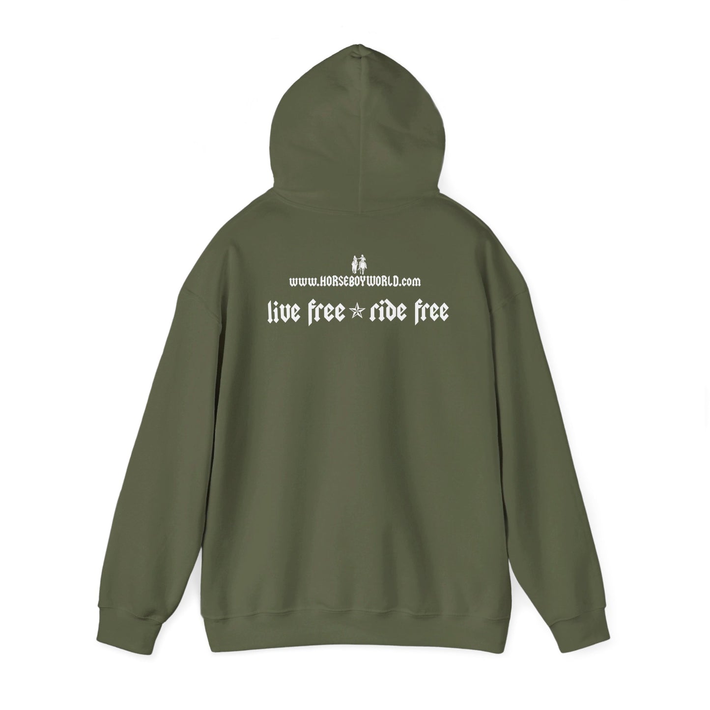 EU printer - Horse Boy Hoodie - Unisex Heavy Blend™ Hooded Sweatshirt