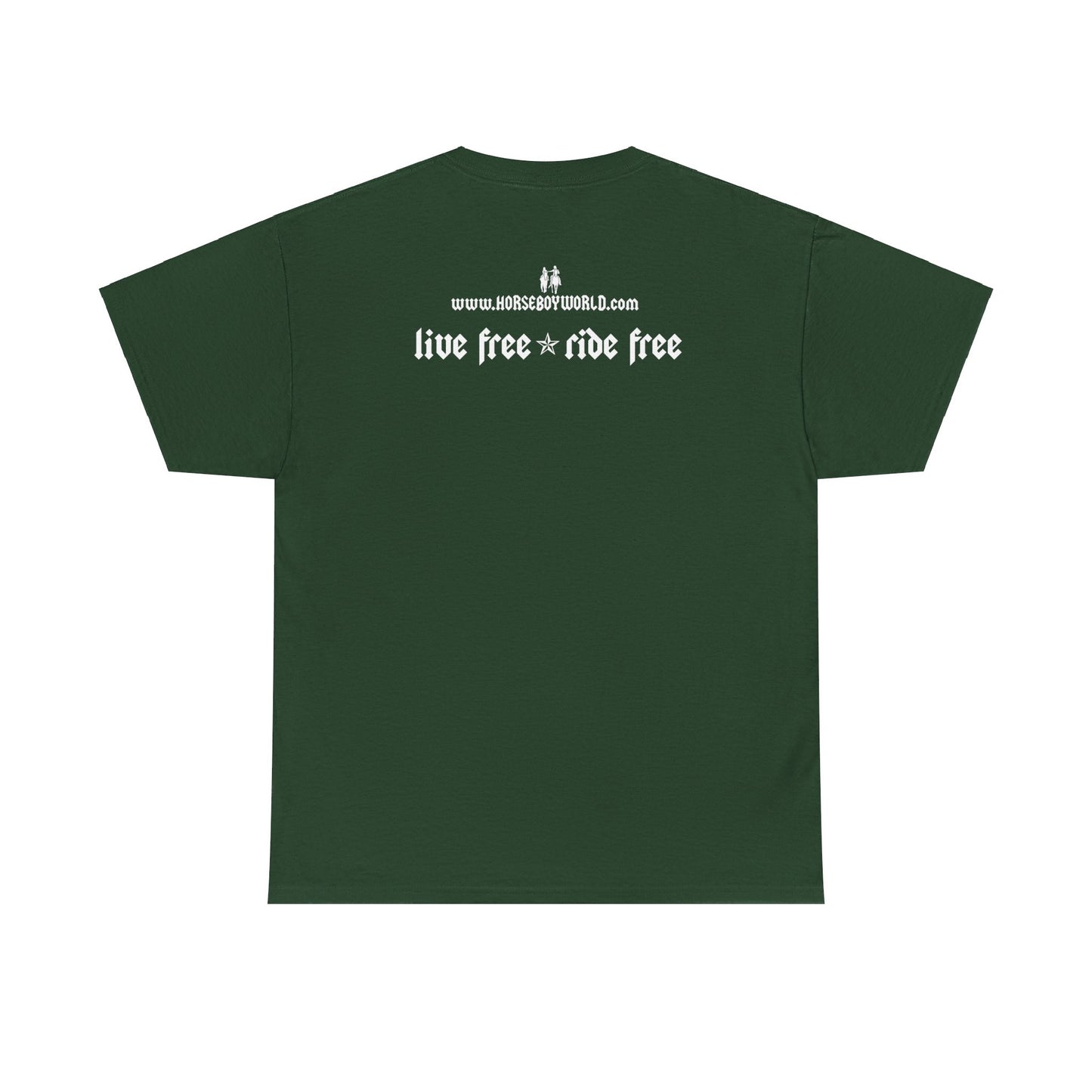 EU Printer - Horse Boy - Unisex Heavy Cotton Tee