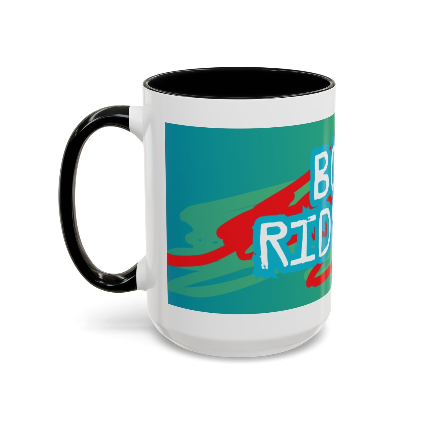 Boys Ride Too - US - Coffee Mug (11, 15oz)