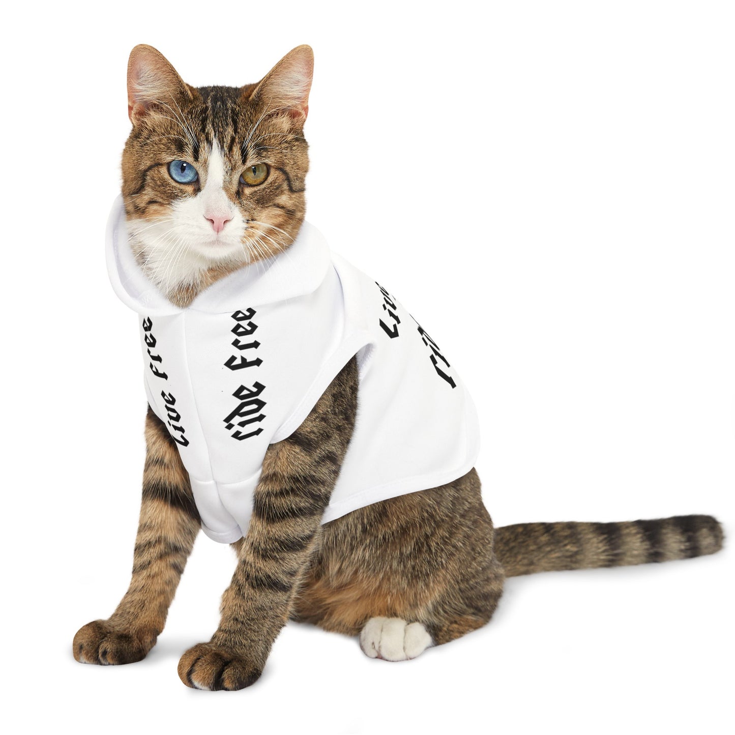 Live Free Ride Free - Pet Hoodie