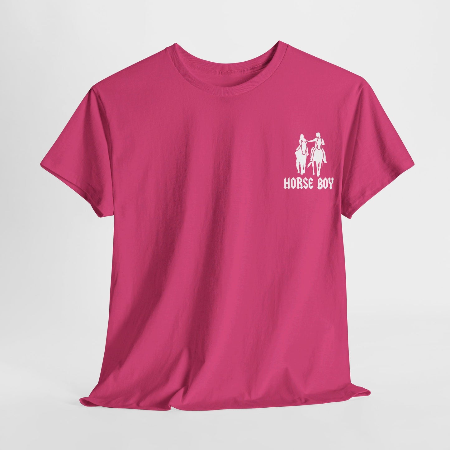 EU Printer - Horse Boy - Unisex Heavy Cotton Tee