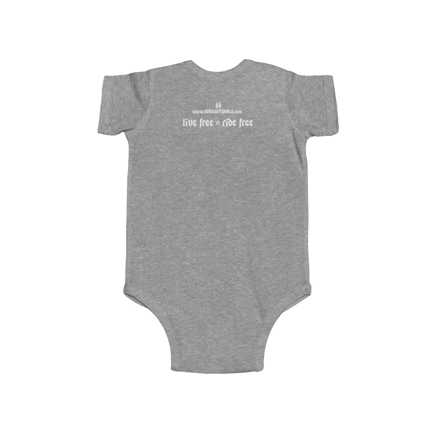 Live Free Ride Free - Infant Fine Jersey Bodysuit