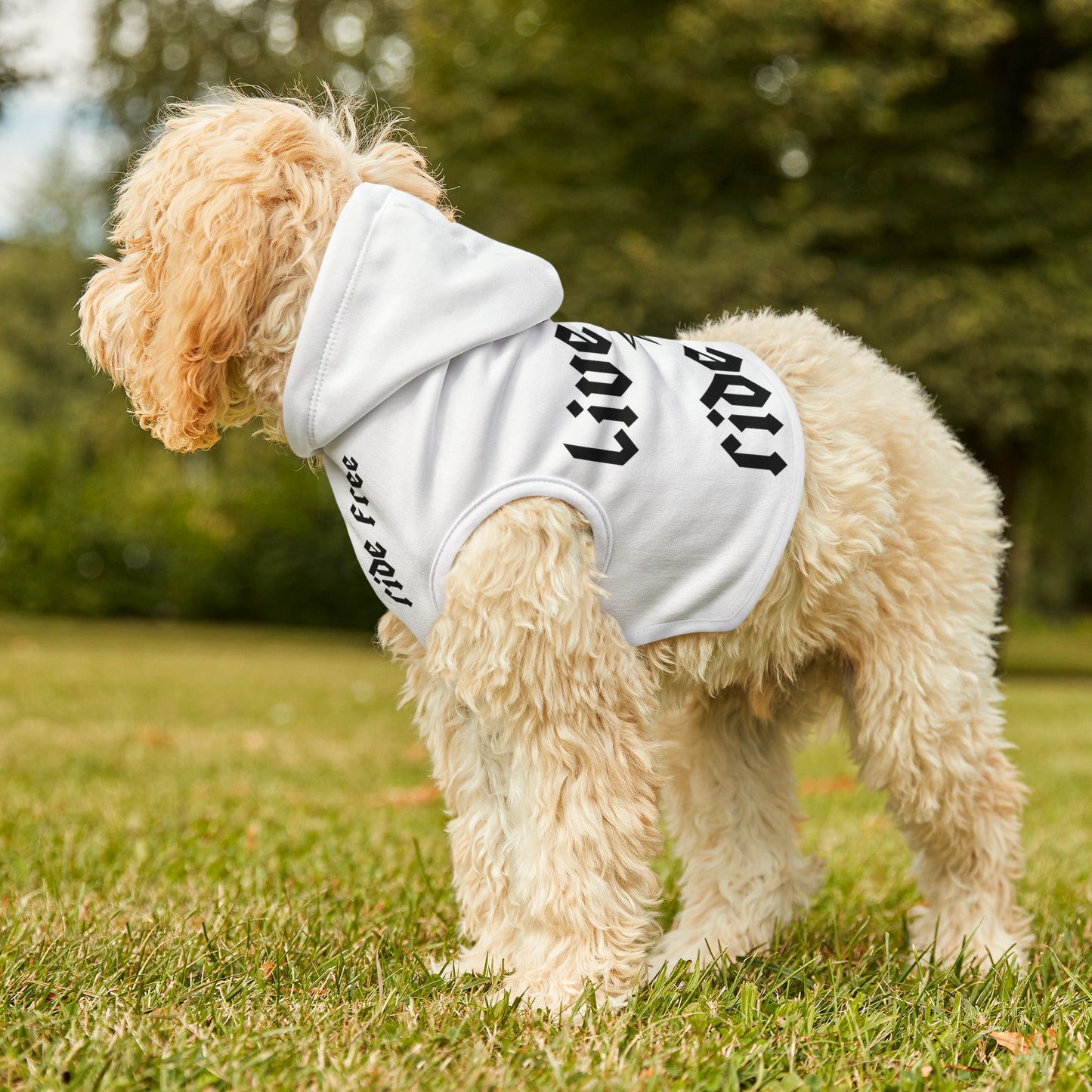Live Free Ride Free - Pet Hoodie