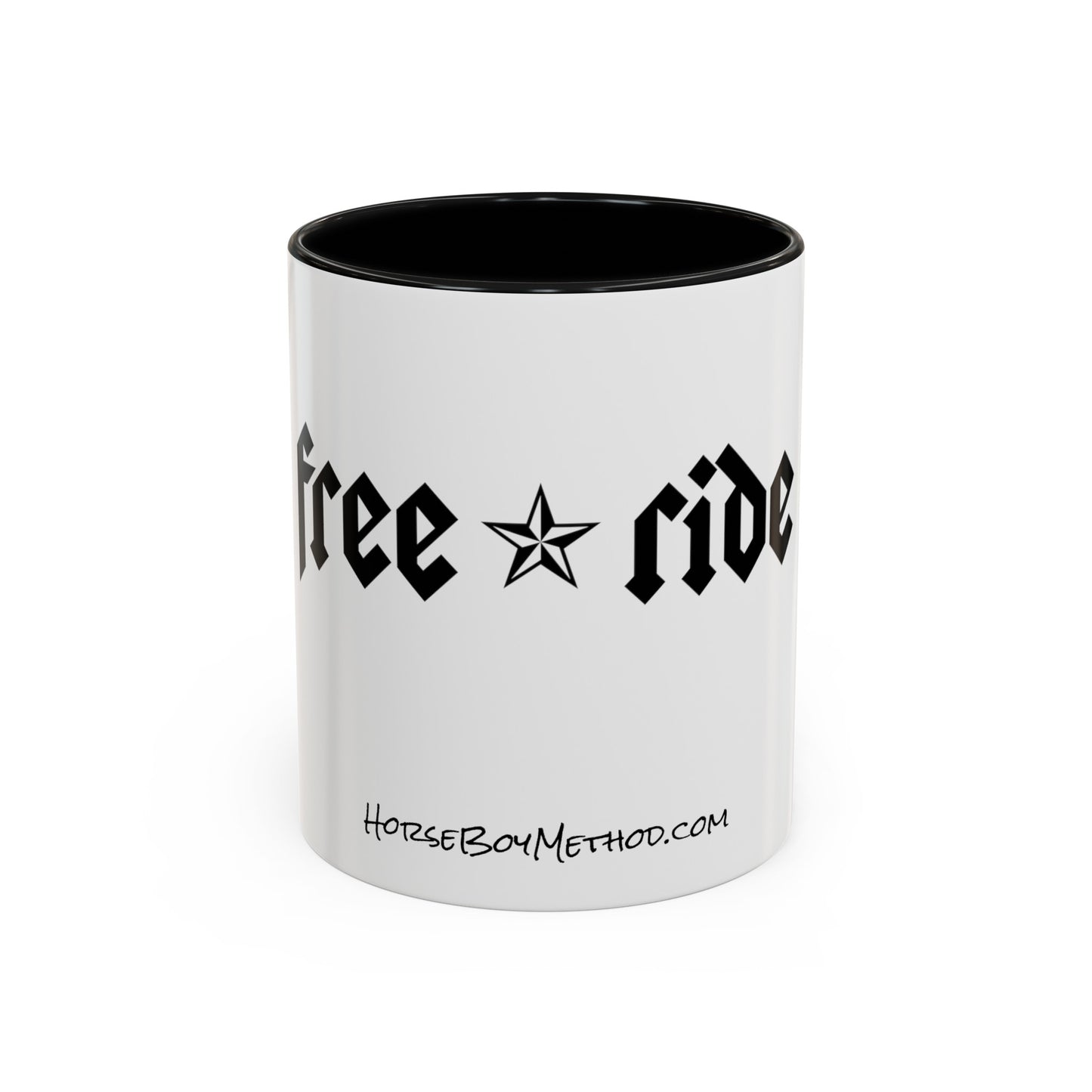 US - Live Free Ride Free - Accent Coffee Mug, 11oz