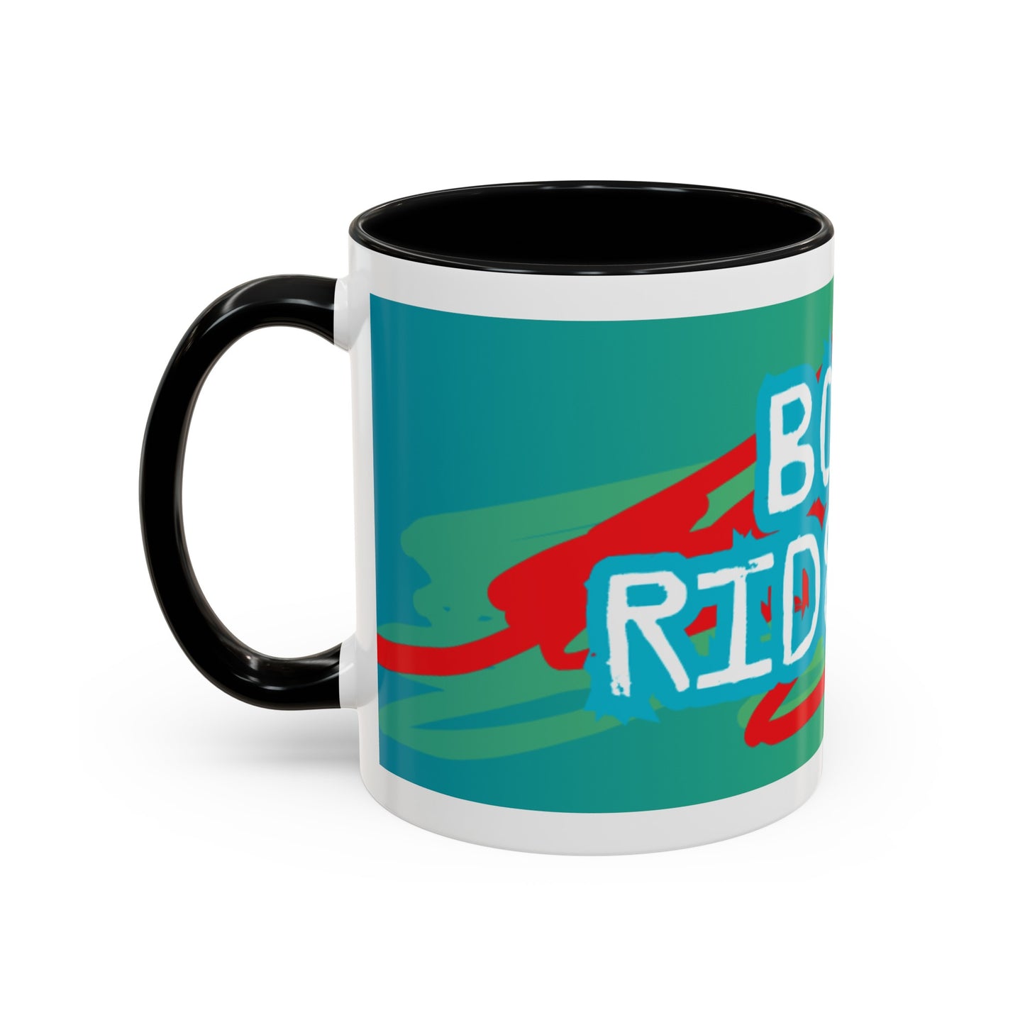 Boys Ride Too - US - Coffee Mug (11, 15oz)