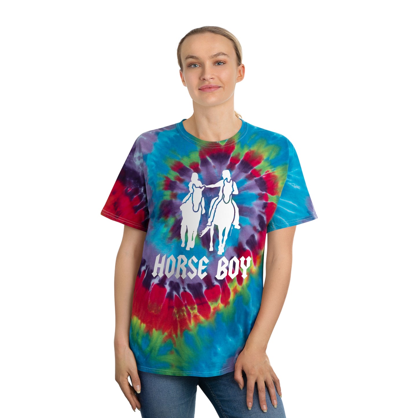 Horse Boy - Tie-Dye Tee, Spiral