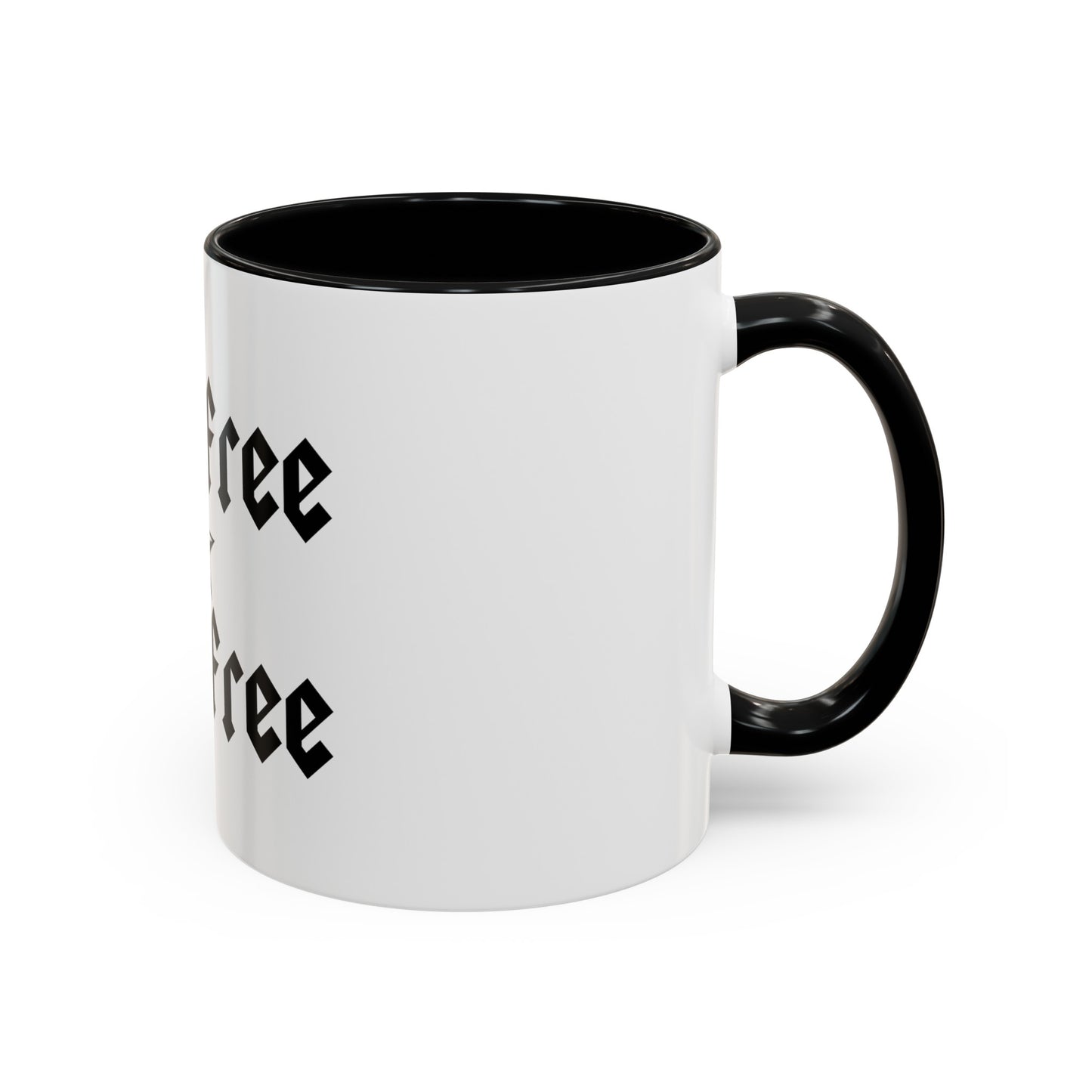 Live Free Ride Free - Accent Coffee Mug (11, 15oz)