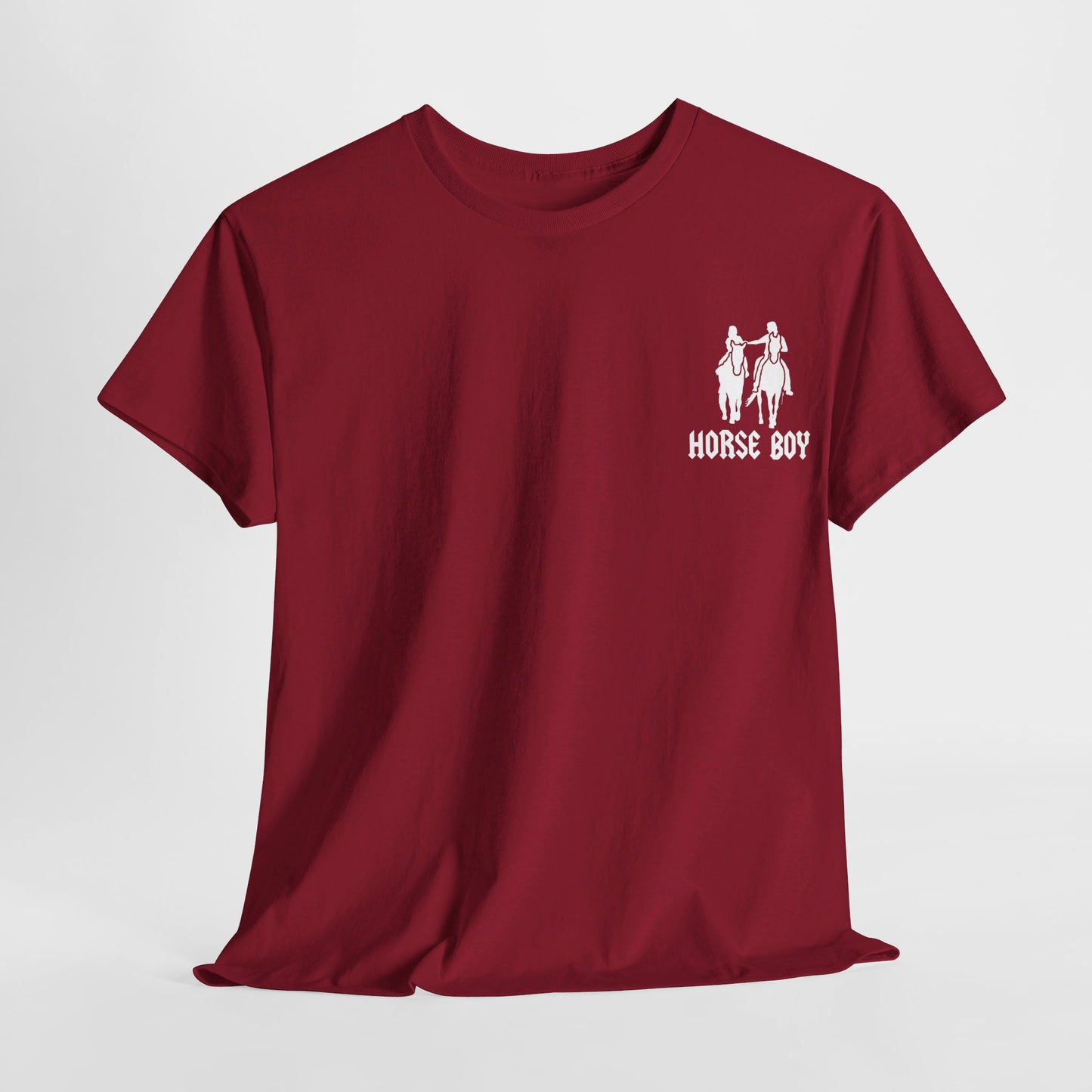 EU Printer - Horse Boy - Unisex Heavy Cotton Tee