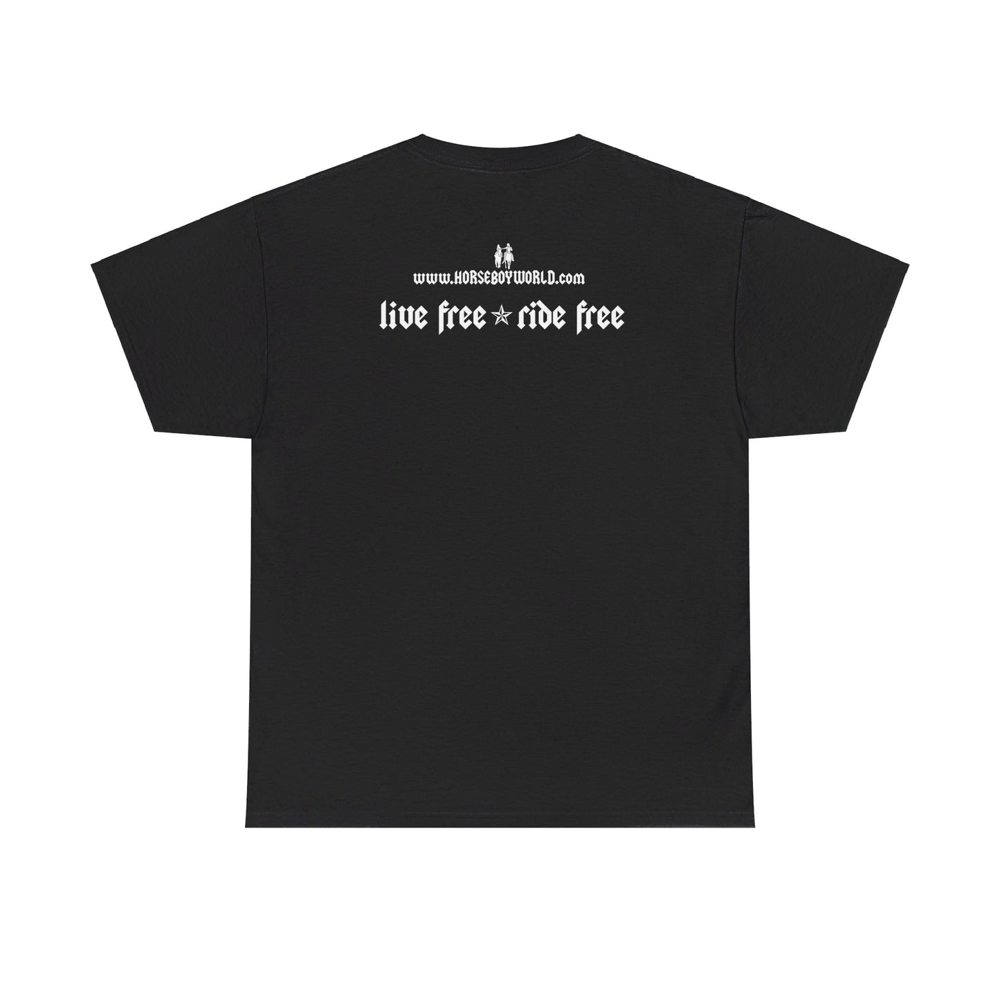 EU Printer - Horse Boy - Unisex Heavy Cotton Tee