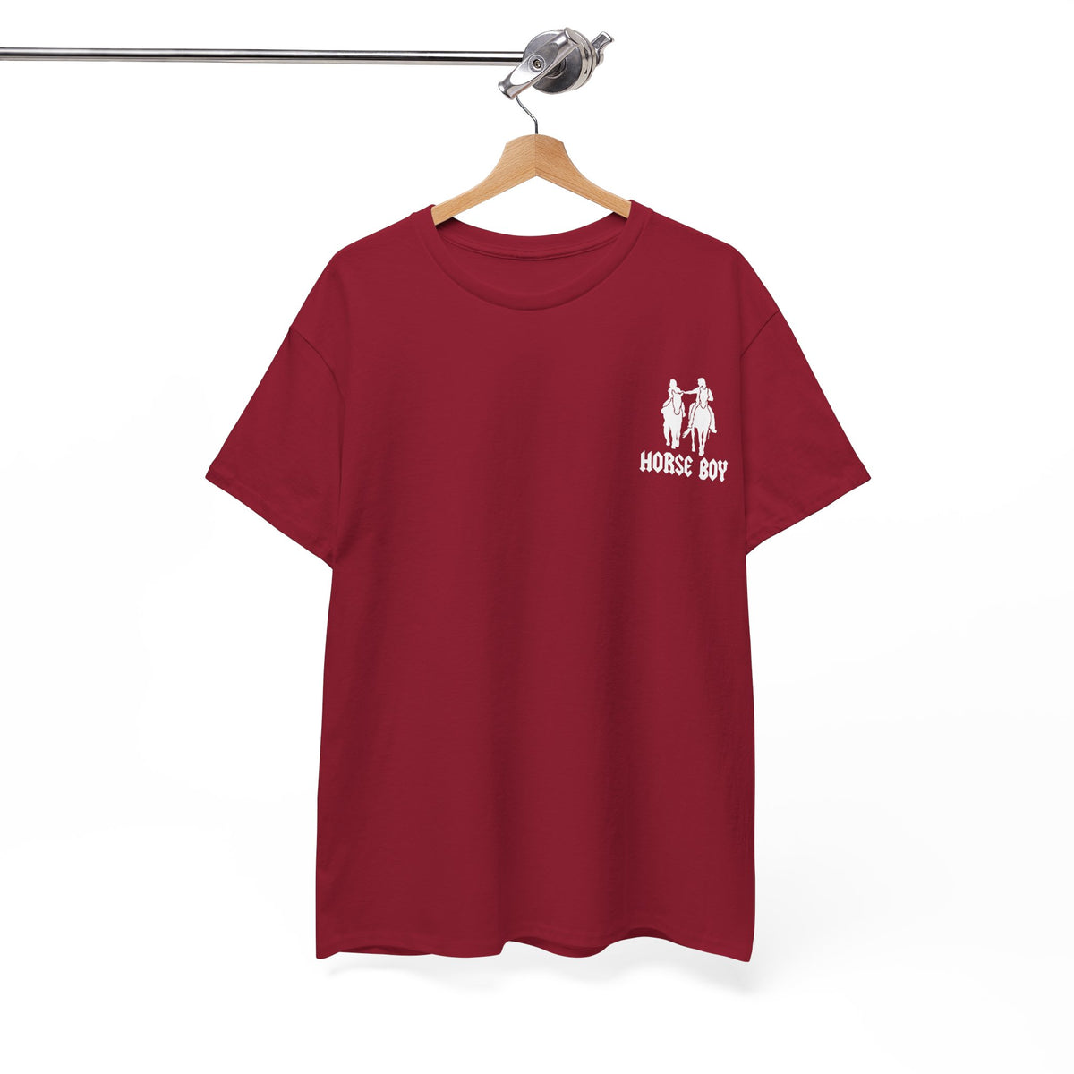EU Printer - Horse Boy - Unisex Heavy Cotton Tee