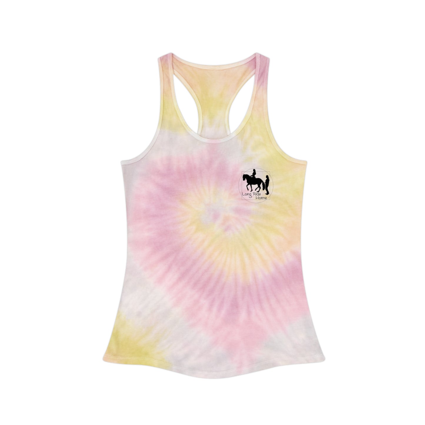 Long Ride Home - Tie Dye Racerback Tank Top
