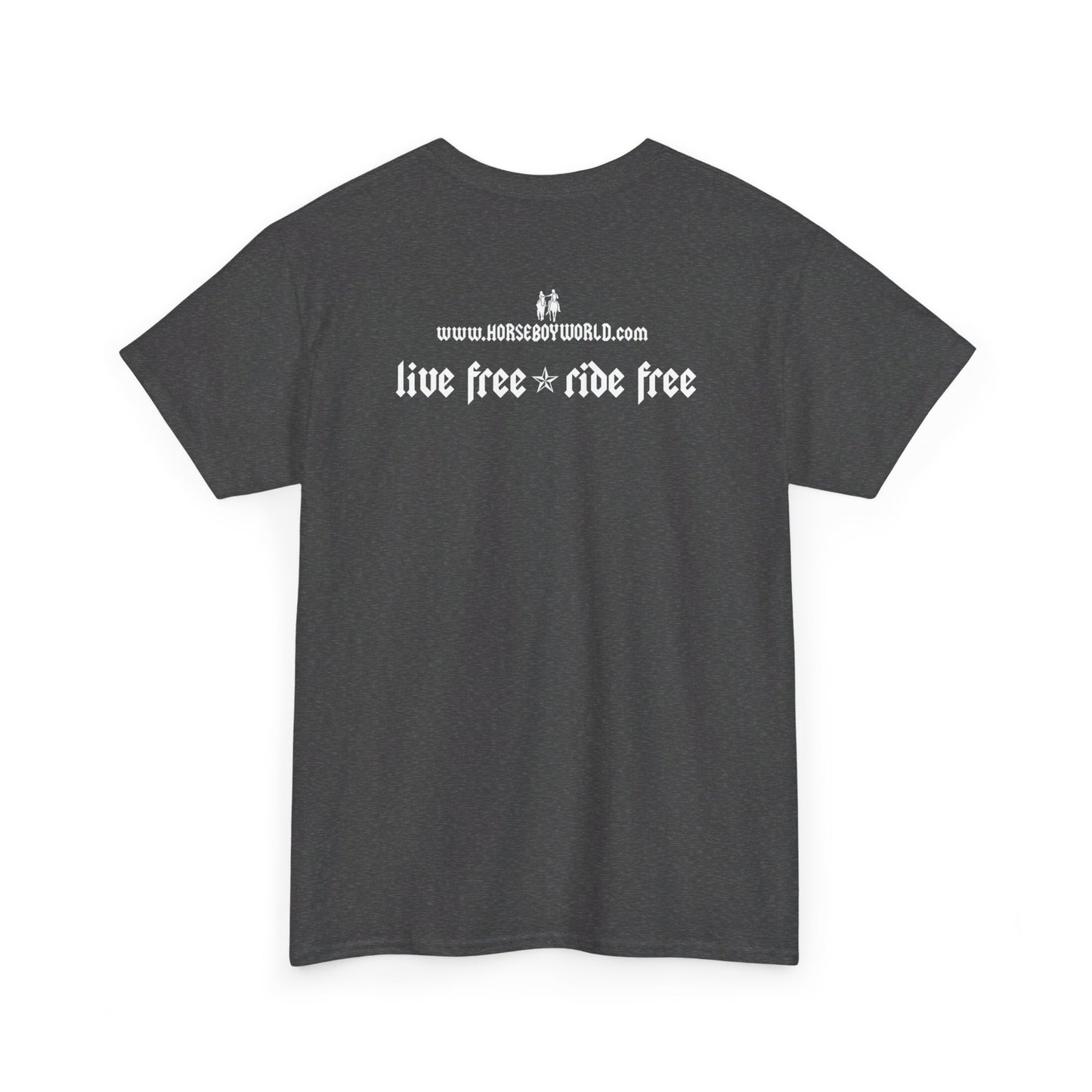 EU Printer - Horse Boy - Unisex Heavy Cotton Tee