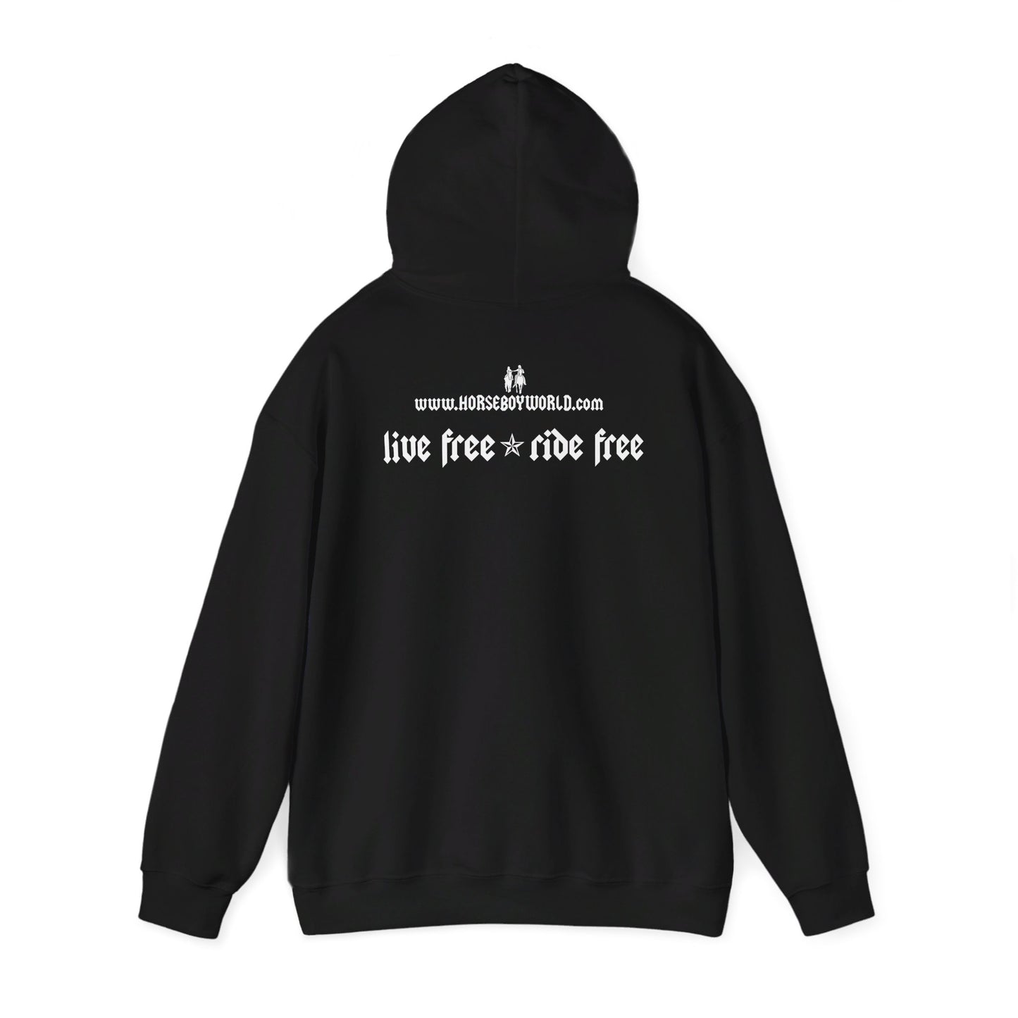 EU printer - Horse Boy Hoodie - Unisex Heavy Blend™ Hooded Sweatshirt
