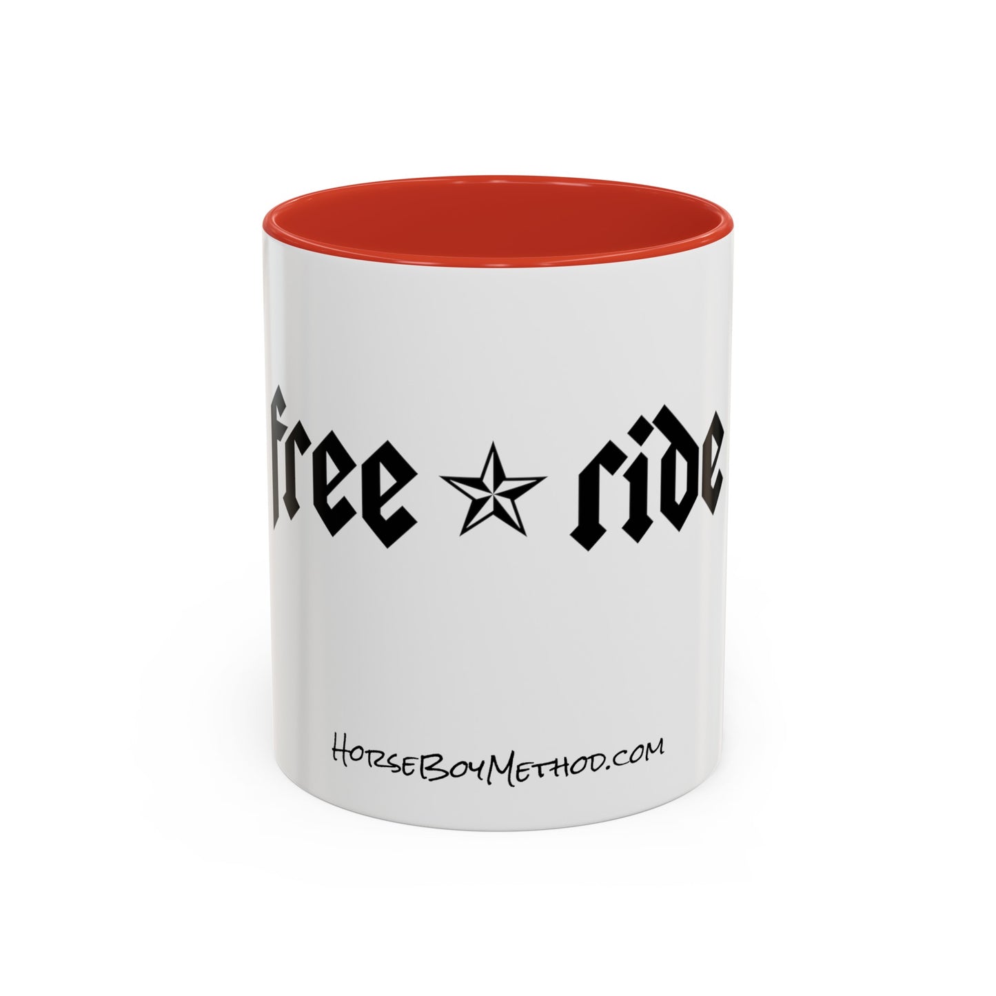 US - Live Free Ride Free - Accent Coffee Mug, 11oz