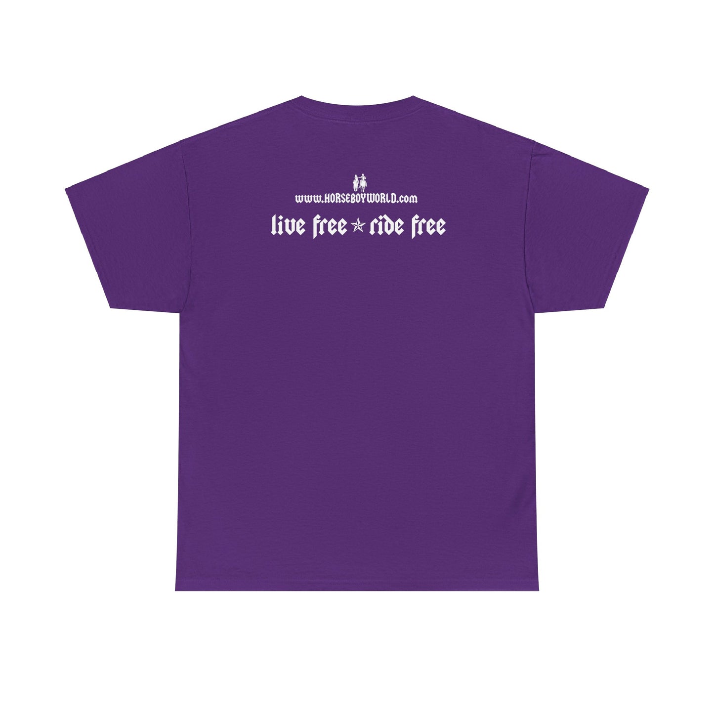 EU Printer - Horse Boy - Unisex Heavy Cotton Tee