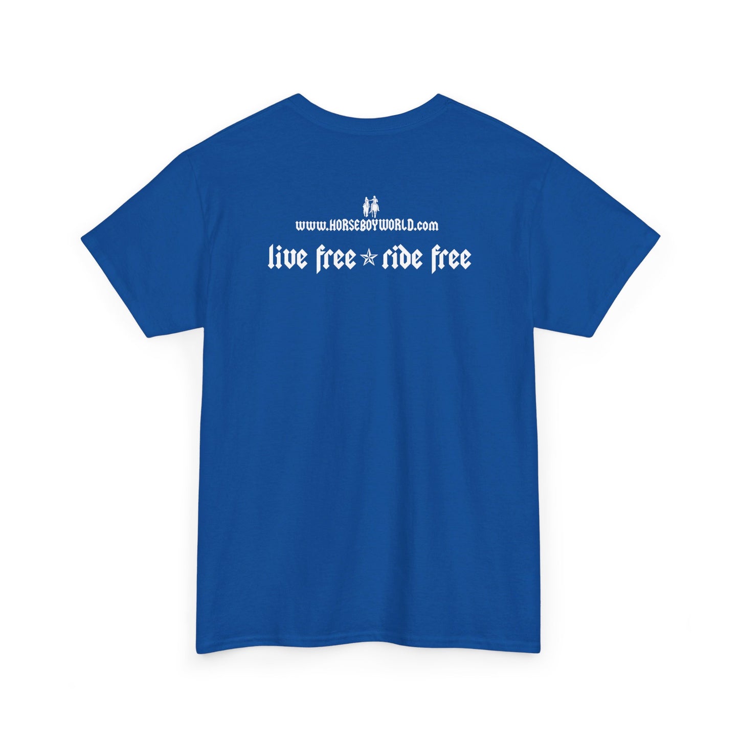 EU Printer - Horse Boy - Unisex Heavy Cotton Tee
