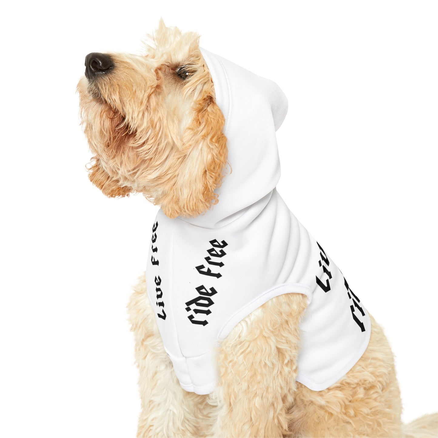 Live Free Ride Free - Pet Hoodie