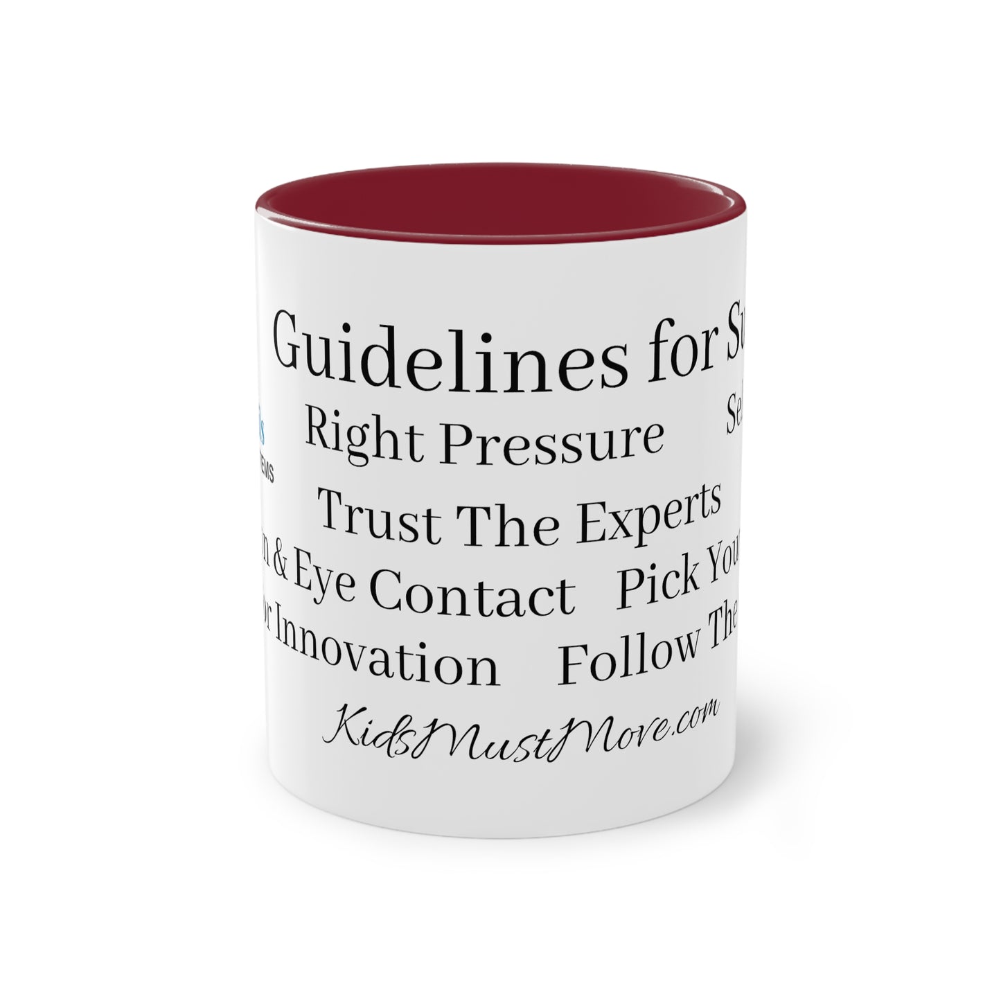 EU - Movement Method Guidelines - Two-Tone Coffee Mug, 11oz