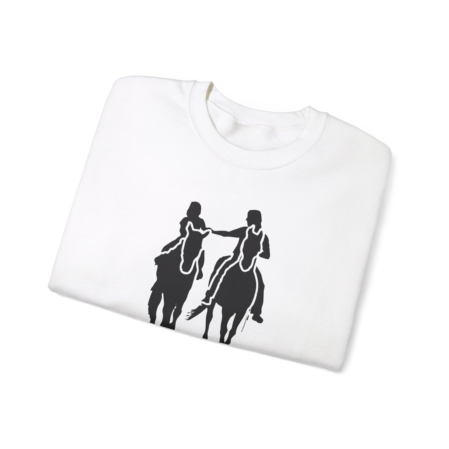 Horse Boy Logo Dark - Unisex Heavy Blend™ Crewneck Sweatshirt