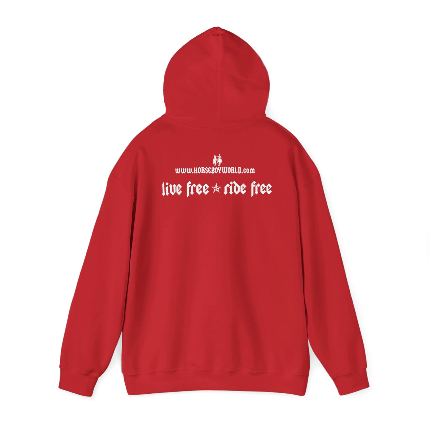 EU printer - Horse Boy Hoodie - Unisex Heavy Blend™ Hooded Sweatshirt