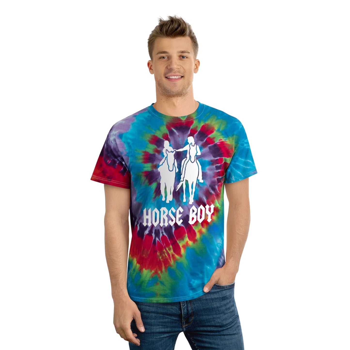 Horse Boy - Tie-Dye Tee, Spiral