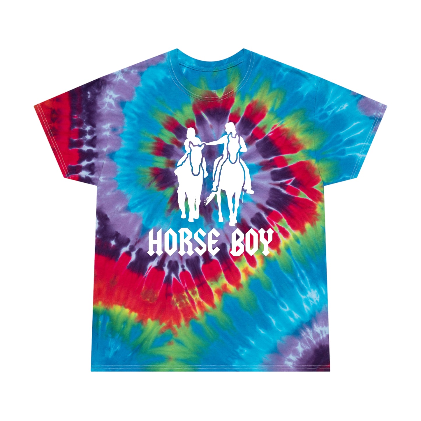 Horse Boy - Tie-Dye Tee, Spiral