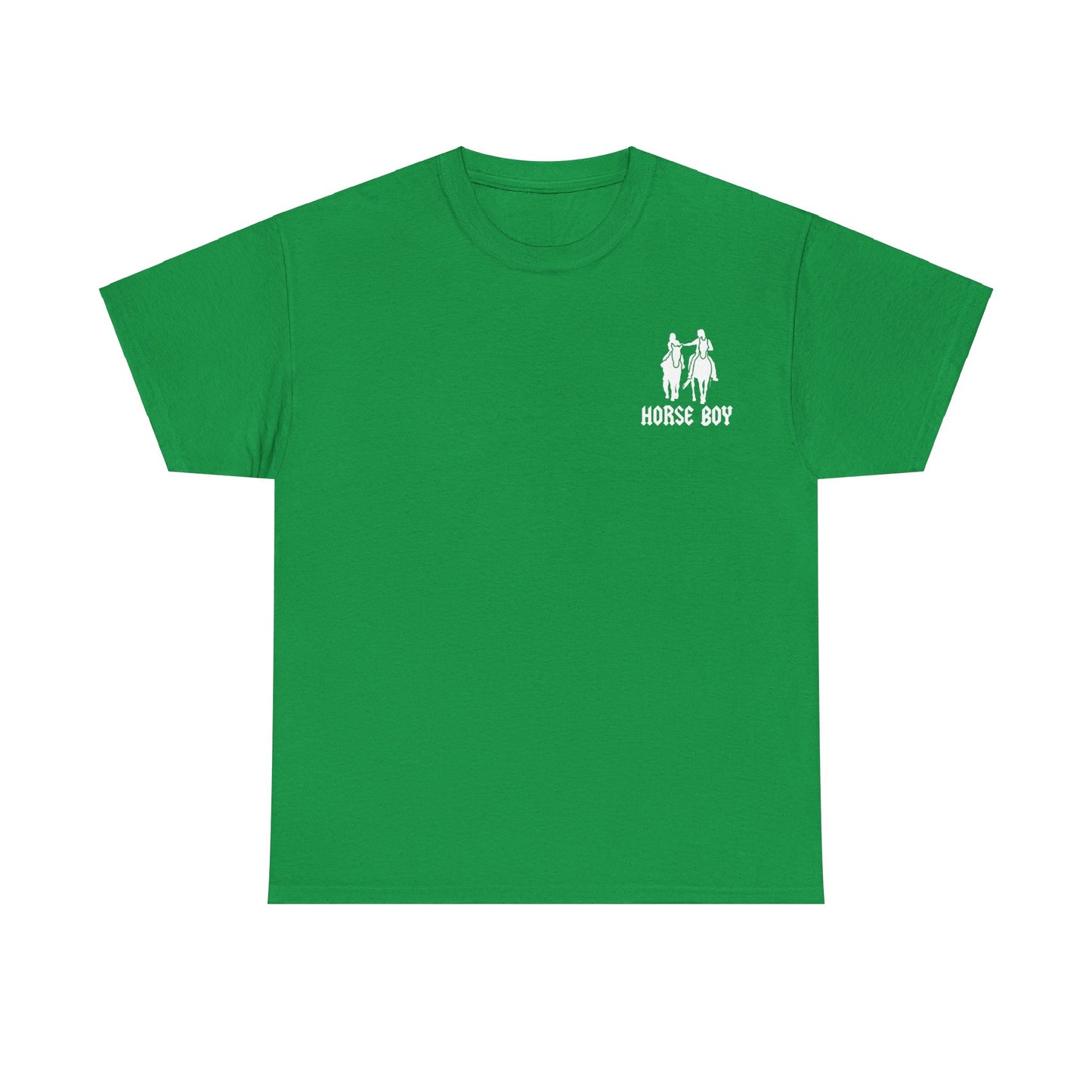 EU Printer - Horse Boy - Unisex Heavy Cotton Tee