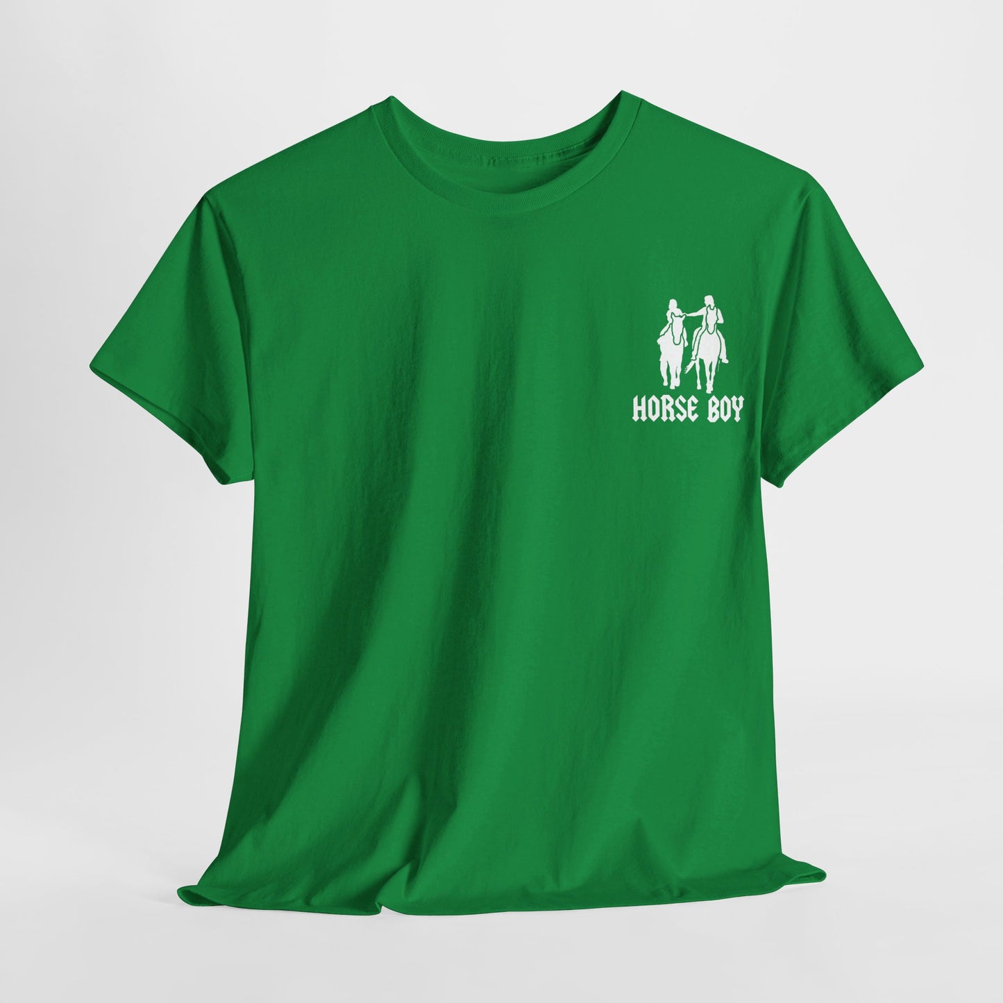 EU Printer - Horse Boy - Unisex Heavy Cotton Tee